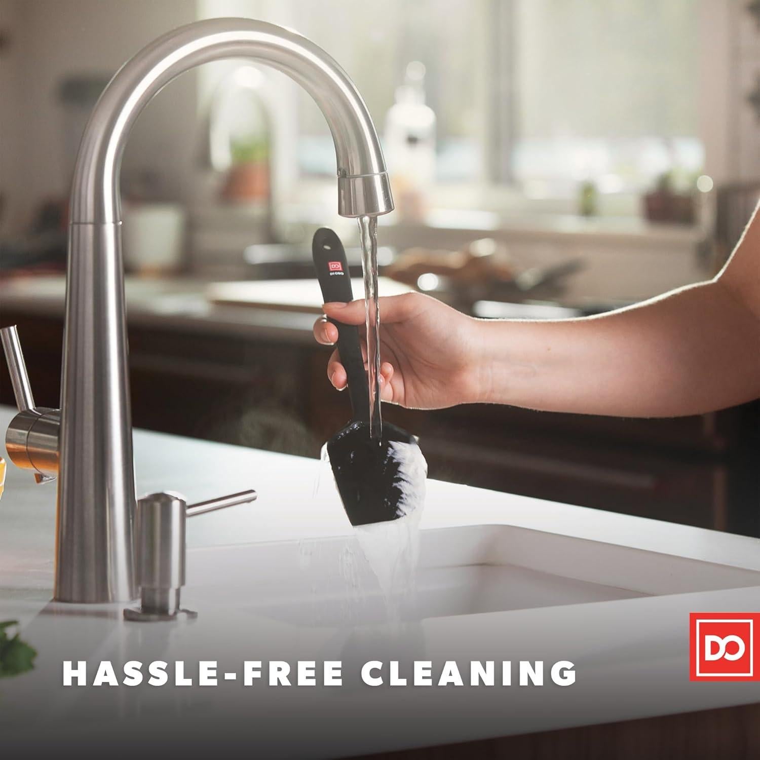 Espátula de Silicona Grande DI ORO - Resistente al Calor 315°C