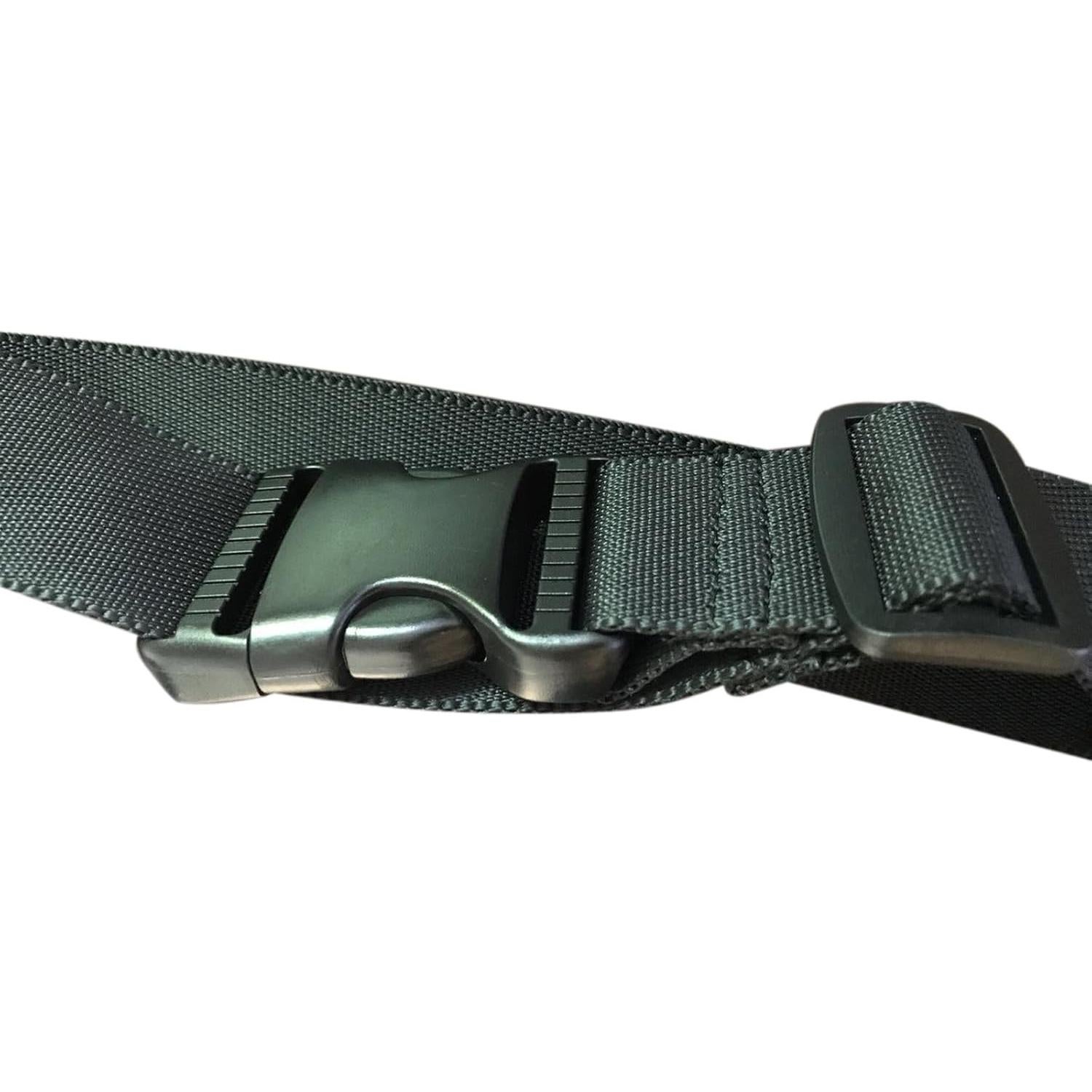 Correa de Equipaje Ajustable Monochef 2 Pcs Negra TSA