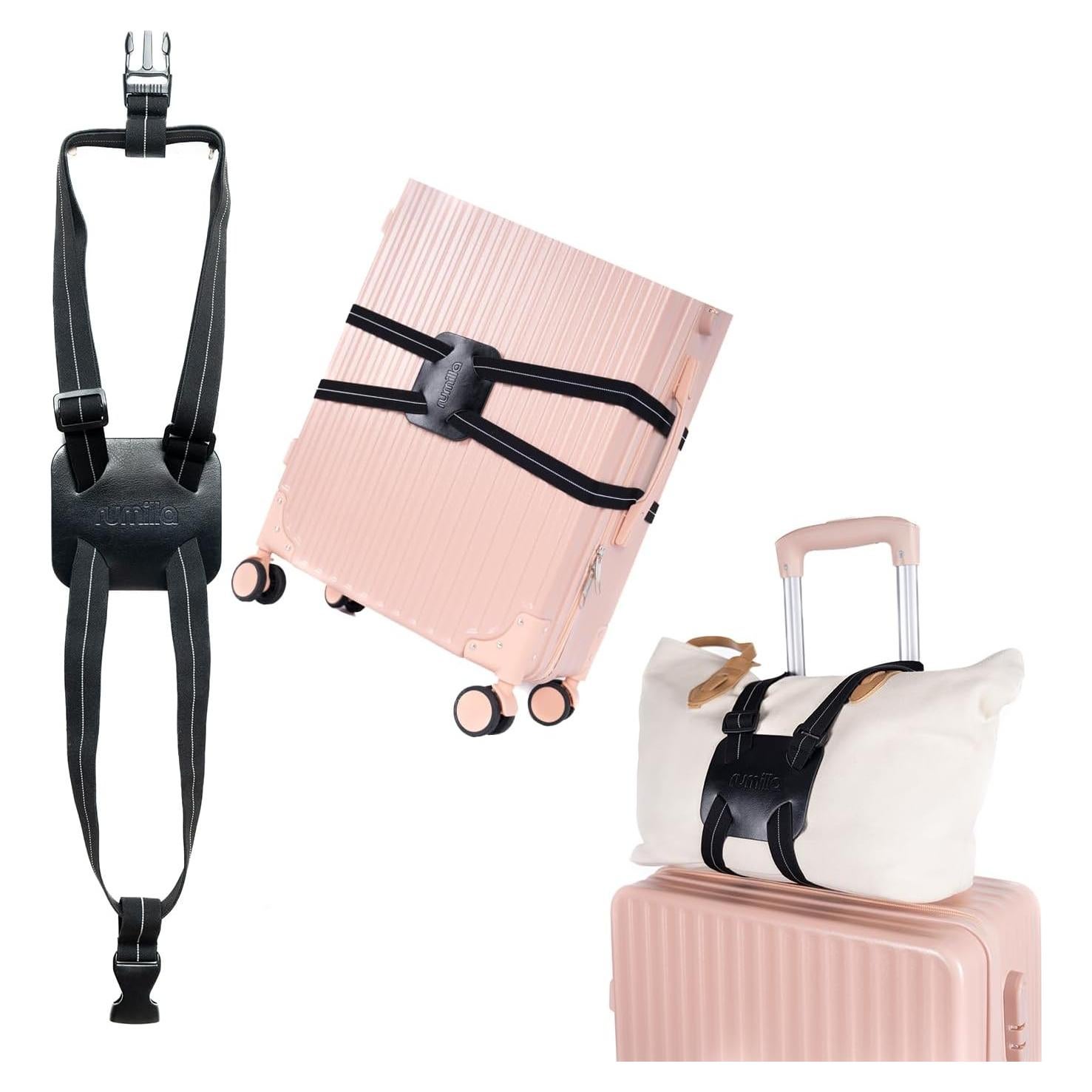 Correa Bungee de Equipaje RUMILLA Ajustable 1 pieza Negra