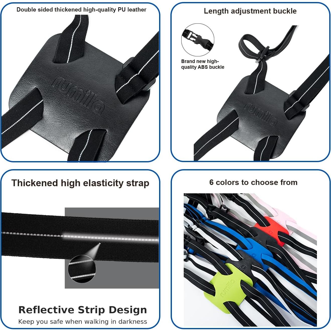 Correa Bungee de Equipaje RUMILLA Ajustable 1 pieza Negra