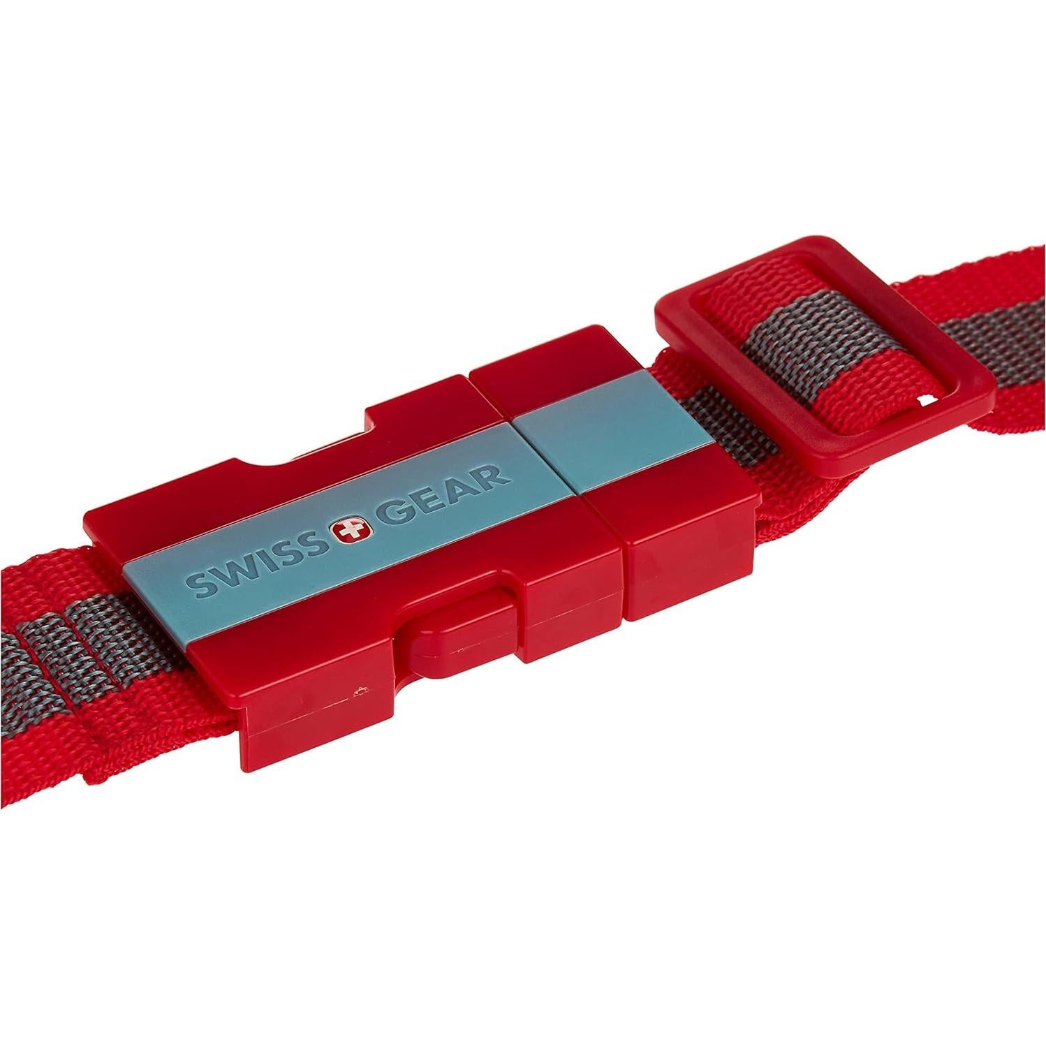 Correa de Equipaje Ajustable SwissGear WJ6188 - Rojo, 182.88 cm