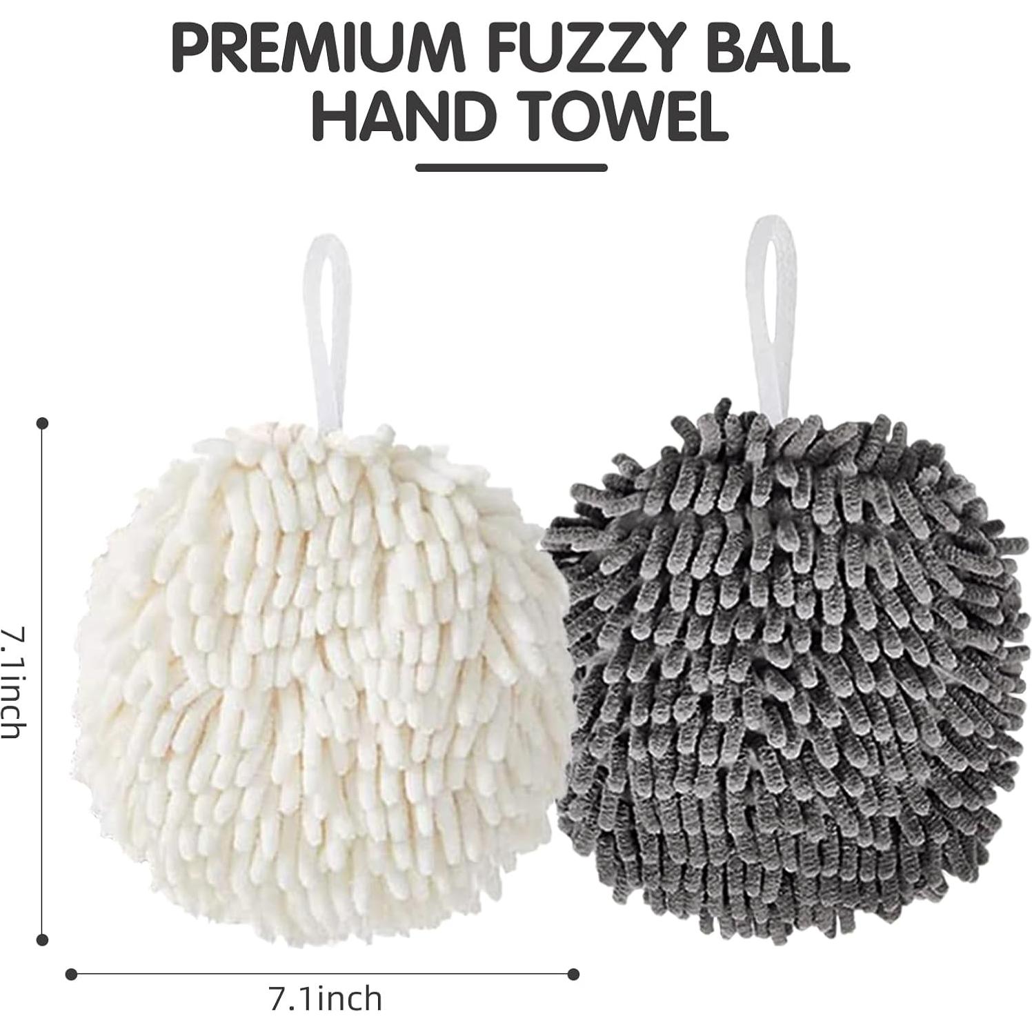 Paquete de 2 Toallas de Mano Chenille Microfibra 18x18 cm