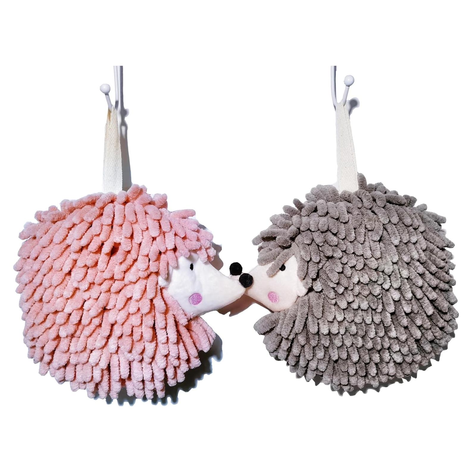 Toallas de Mano Yqdmcyan Hedgehog (Juego de 2) Microfibra 20x17cm