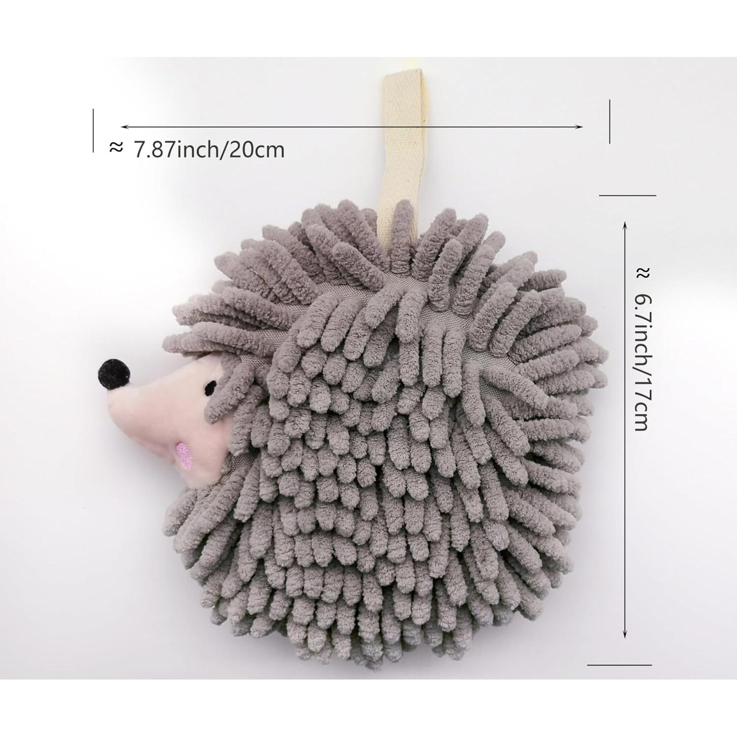 Toallas de Mano Yqdmcyan Hedgehog (Juego de 2) Microfibra 20x17cm