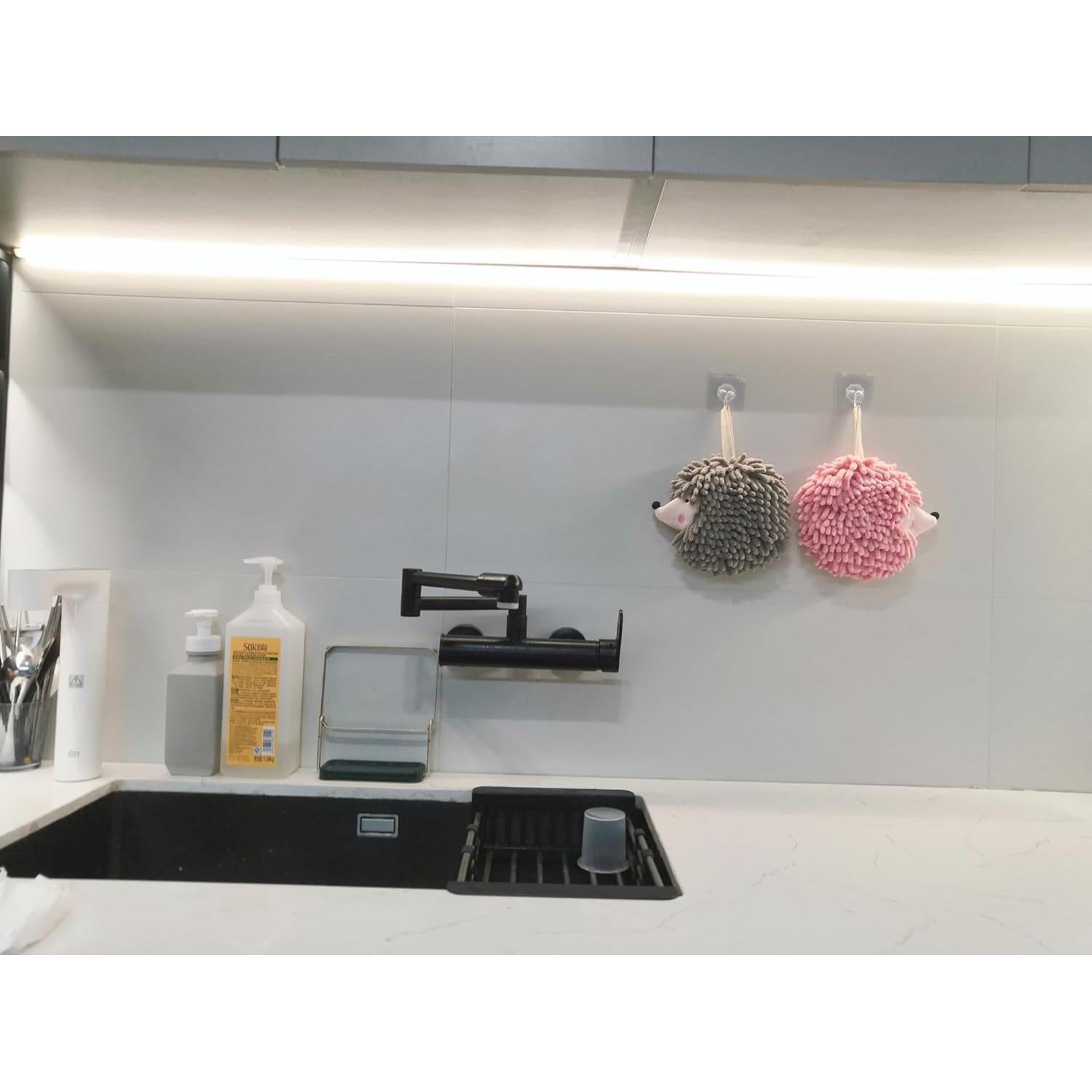 Toallas de Mano Yqdmcyan Hedgehog (Juego de 2) Microfibra 20x17cm