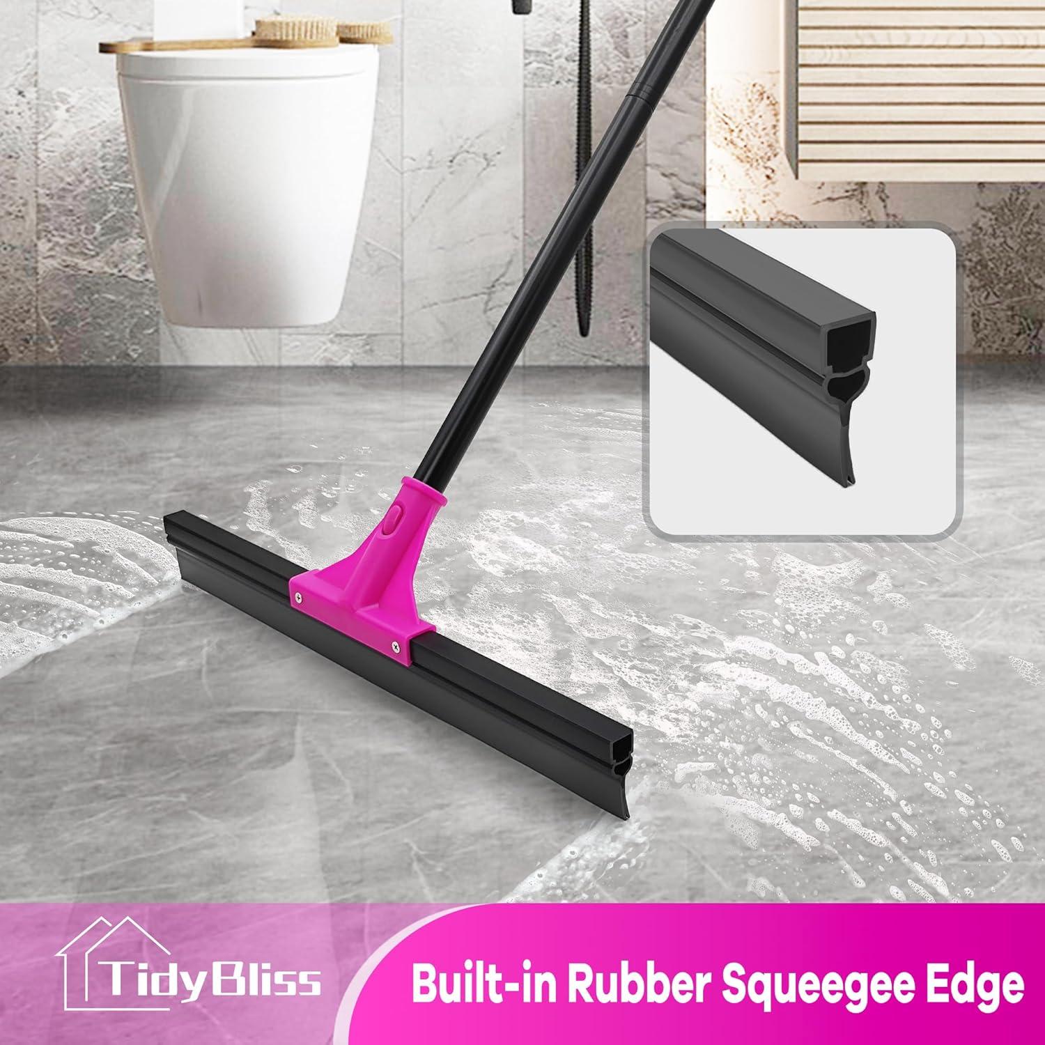 Raspador de Piso TidyBliss con Mango Telescópico 147.8 cm