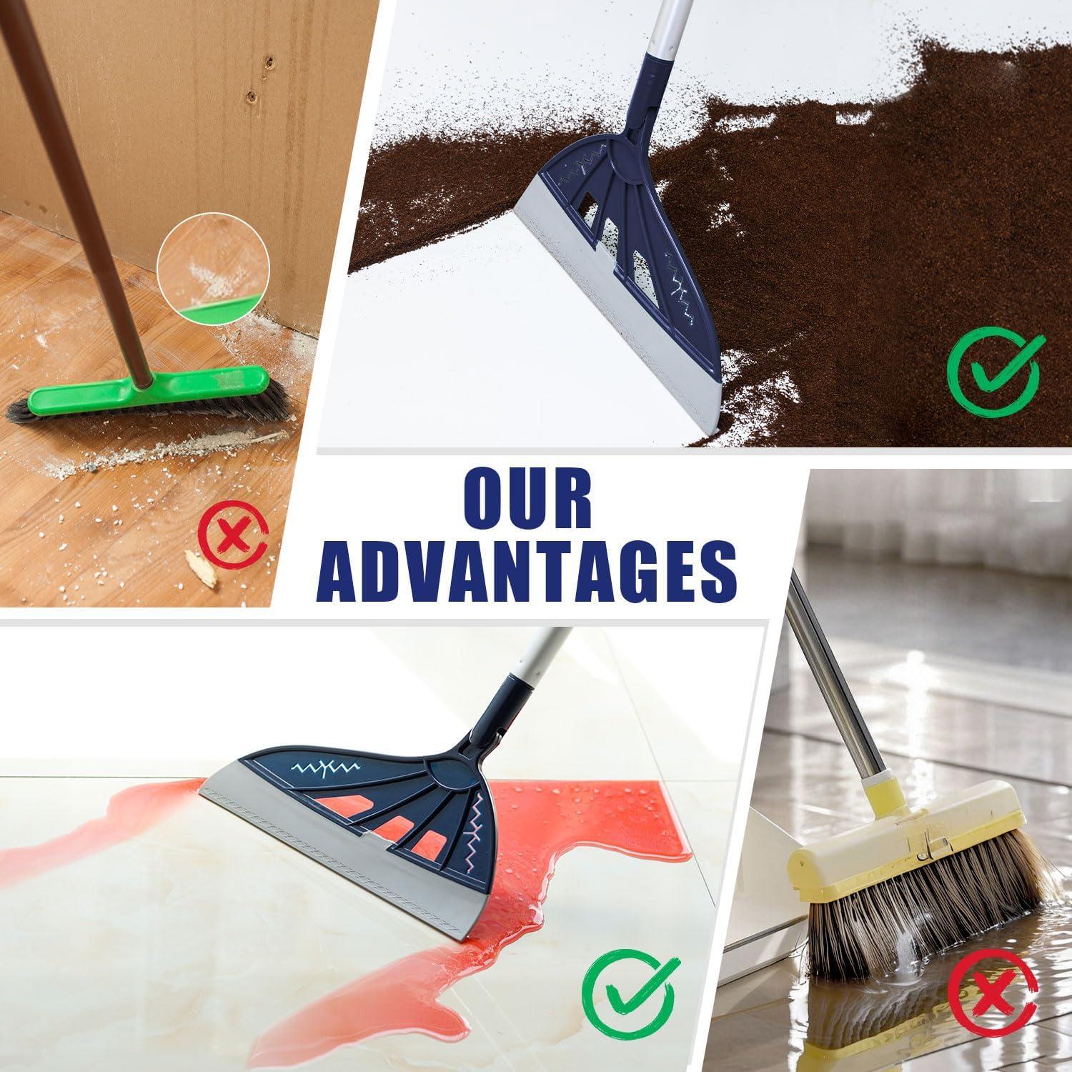 Escoba Mágica BURFERLY de Silicona y Aluminio, 76.2-190.5 cm