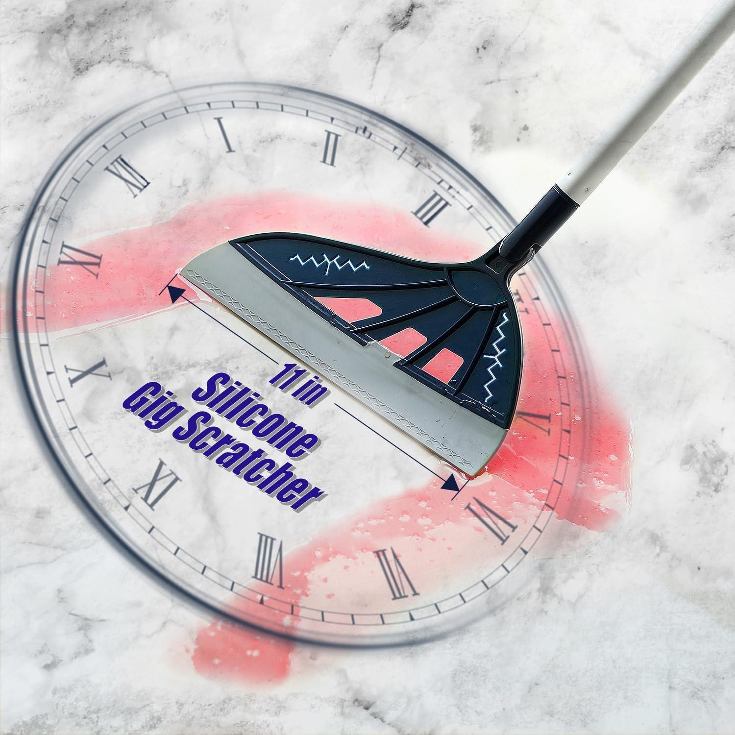 Escoba Mágica BURFERLY de Silicona y Aluminio, 76.2-190.5 cm