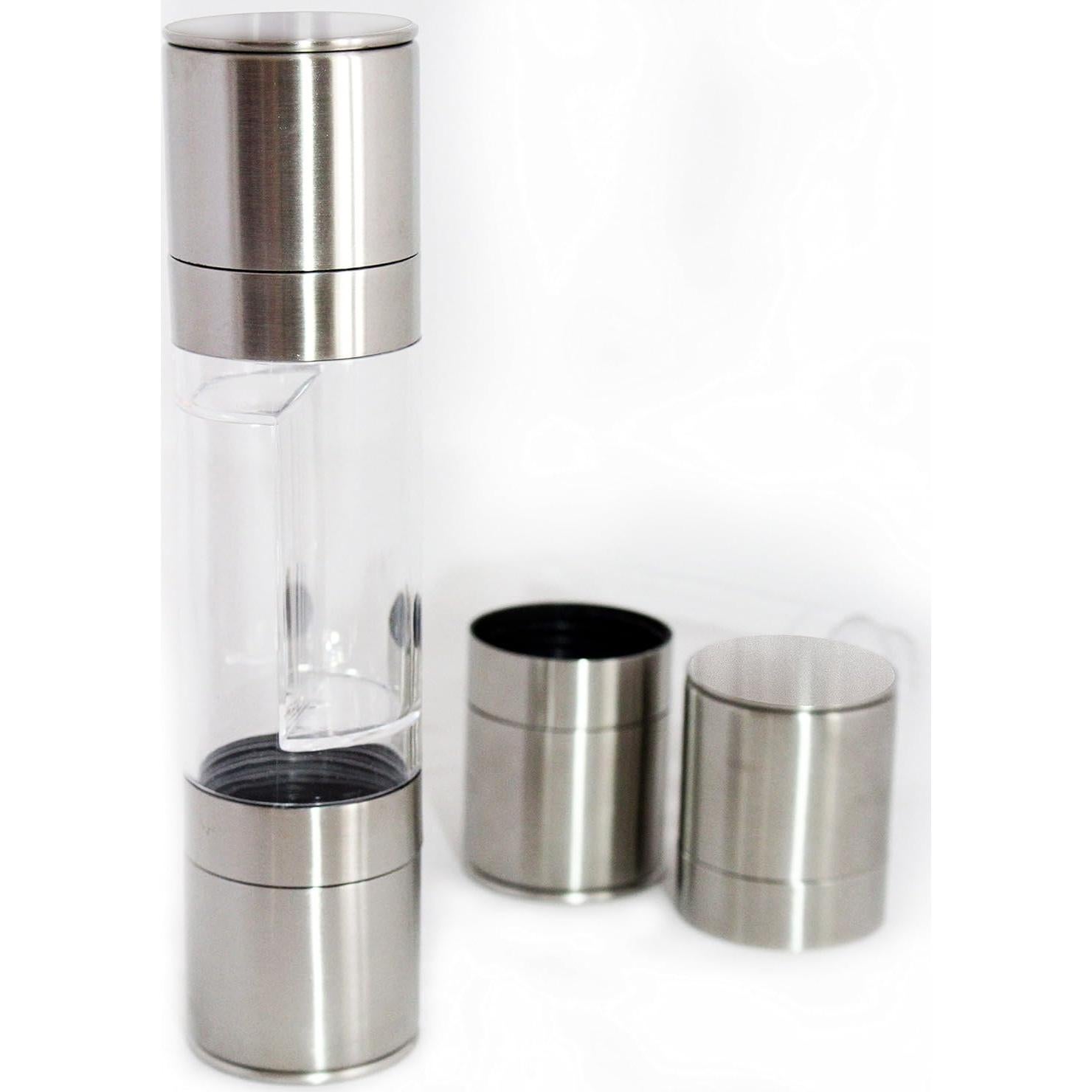 Juego de Molinillos de Sal y Pimienta 2 en 1 Alfa Torque