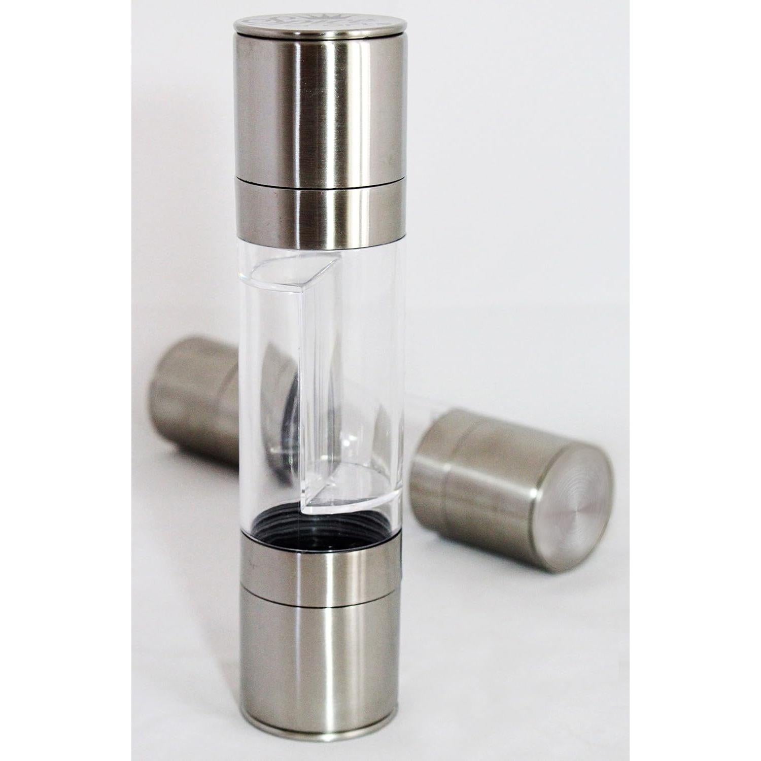 Juego de Molinillos de Sal y Pimienta 2 en 1 Alfa Torque