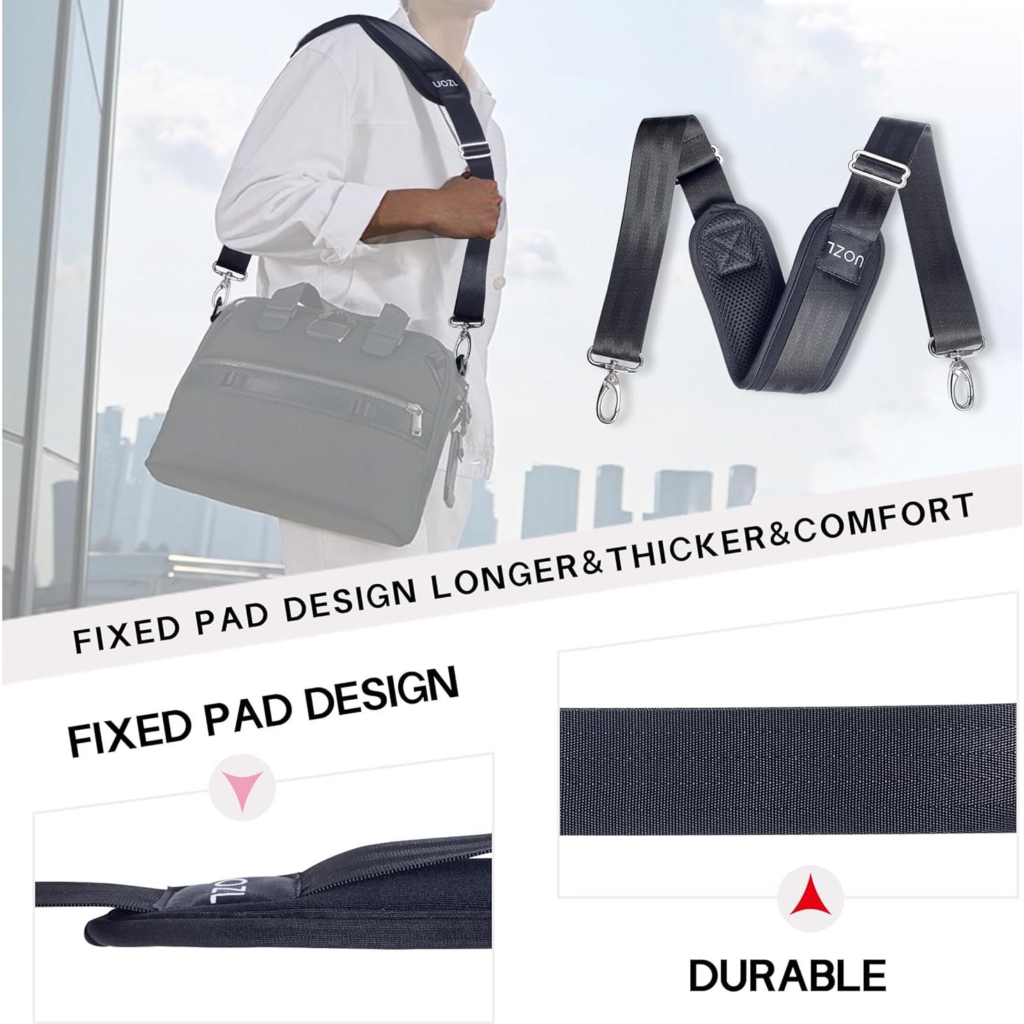 Correas de Hombro Ajustables UOZL 150cm con Almohadilla Gruesa
