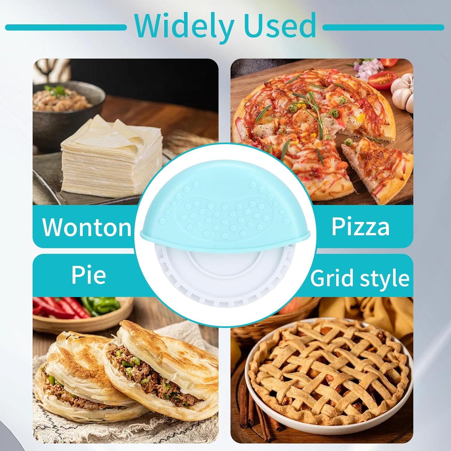 Cortadores de Masa 4PCS Yuecoom - Rodillo Plástico para Pasteles