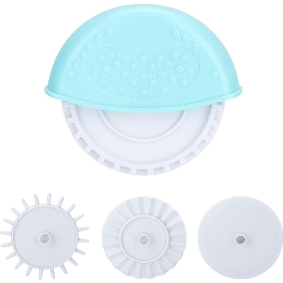 Cortadores de Masa 4PCS Yuecoom - Rodillo Plástico para Pasteles