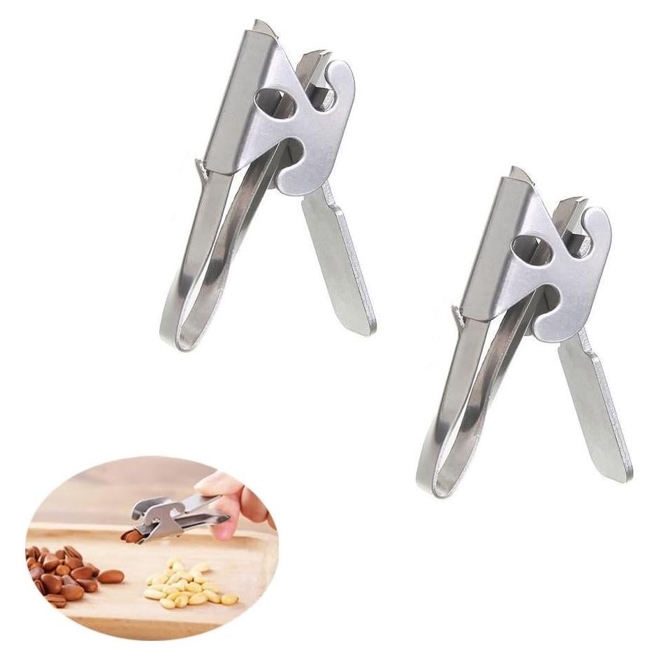 Paquete de 2 Peladores de Melón NentMent de Acero Inoxidable