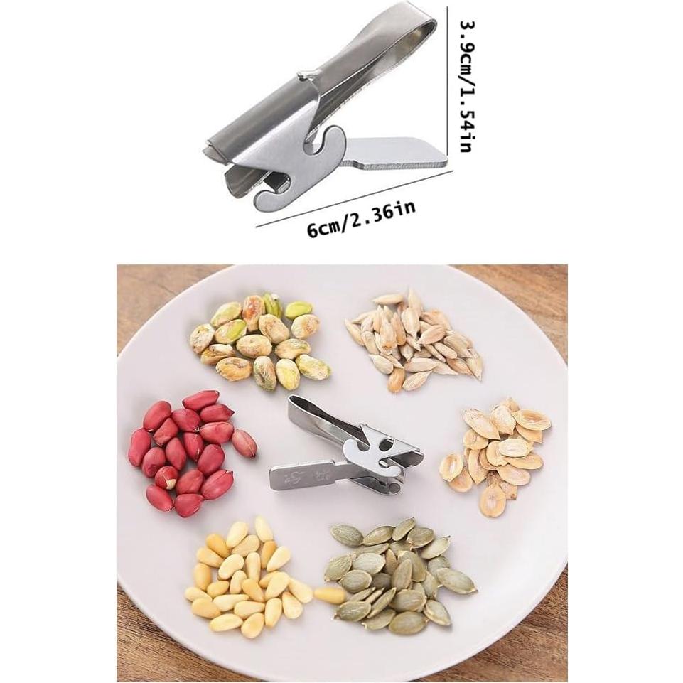 Paquete de 2 Peladores de Melón NentMent de Acero Inoxidable