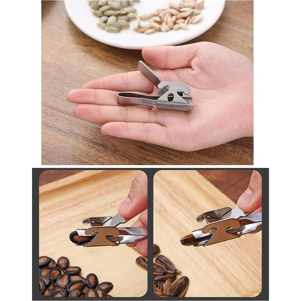 Paquete de 2 Peladores de Melón NentMent de Acero Inoxidable