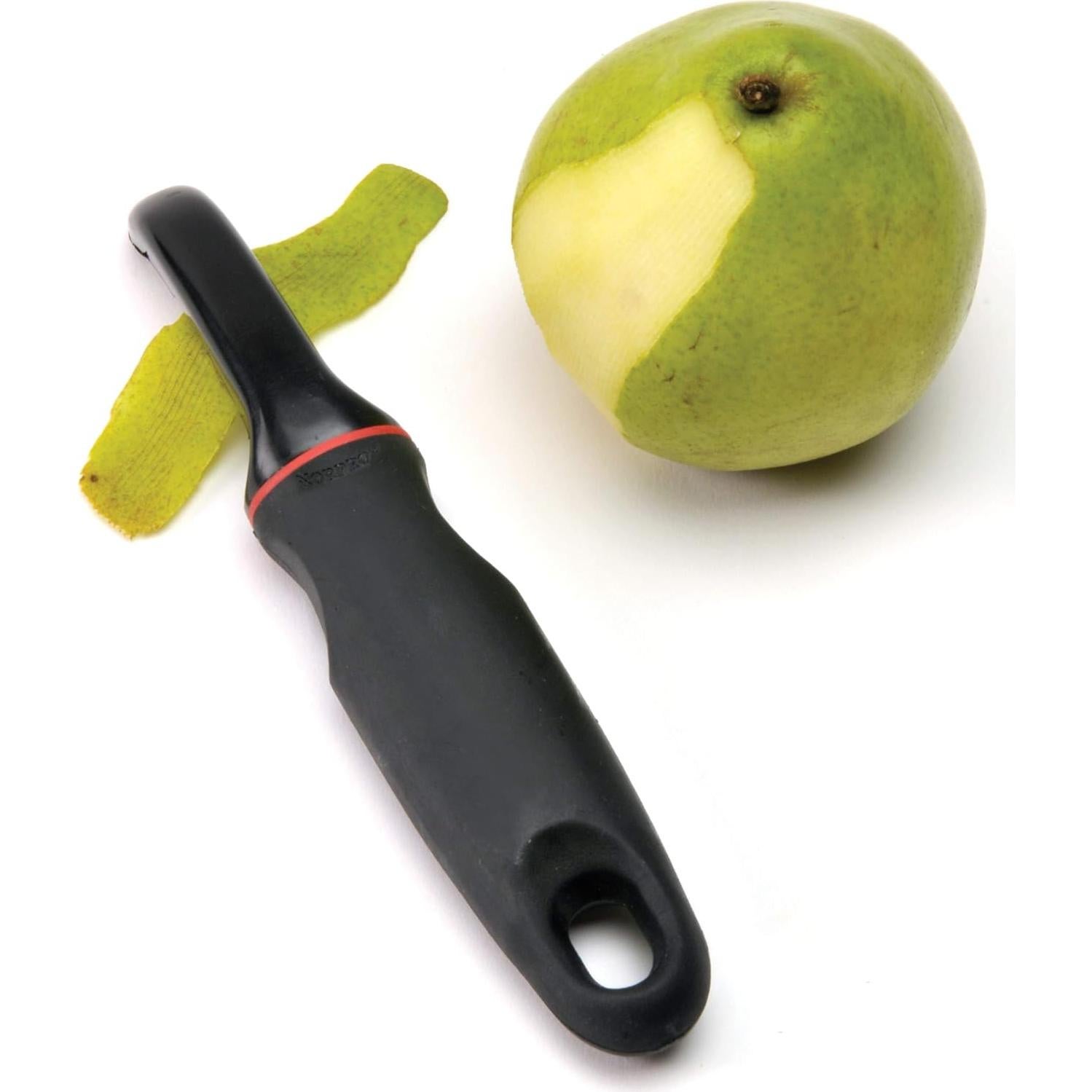 Pelador de Piel Suave Norpro 109 - Acero Inoxidable Ergonómico