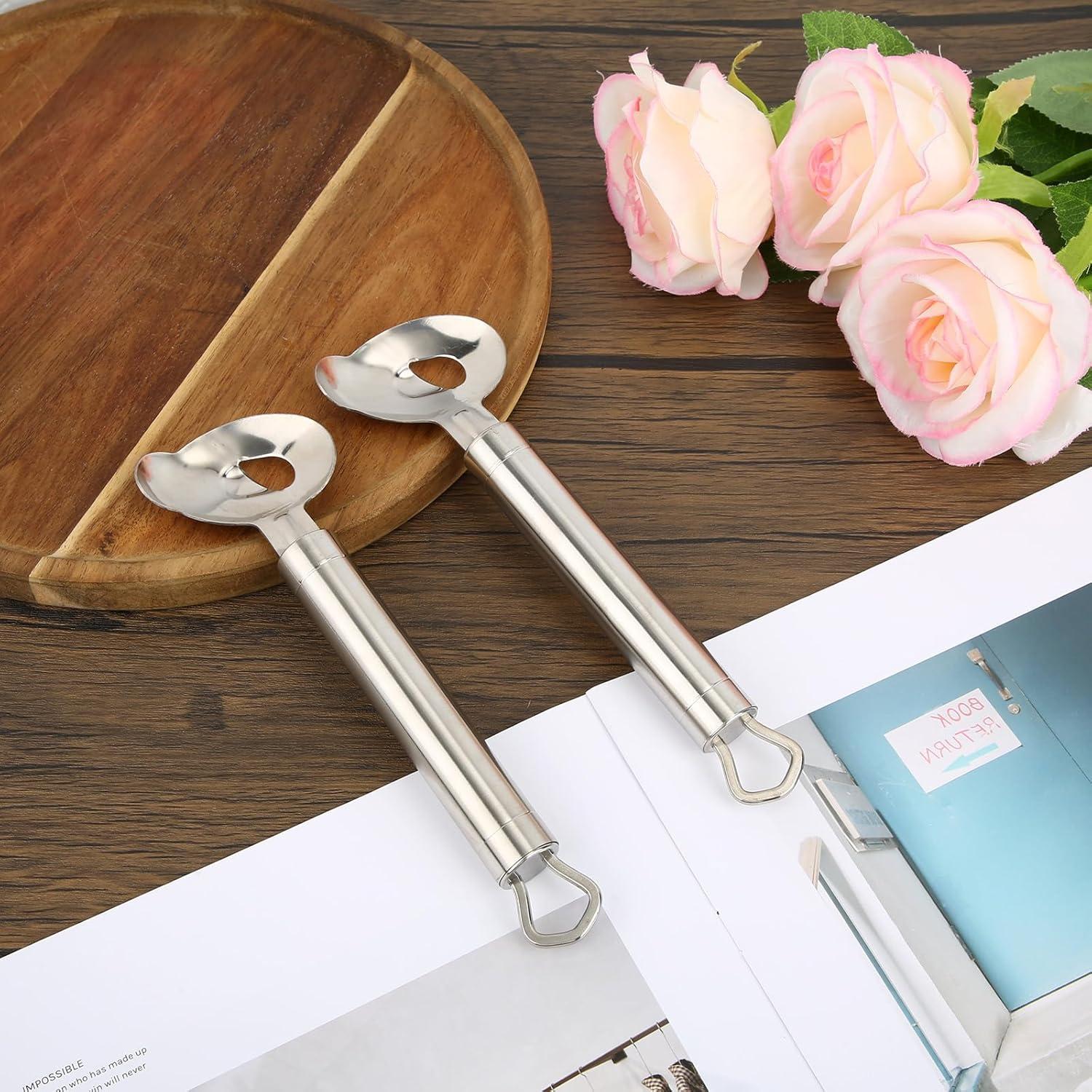 Cuchara Peladora de Cactus 2 Piezas Lasuroa Acero Inoxidable