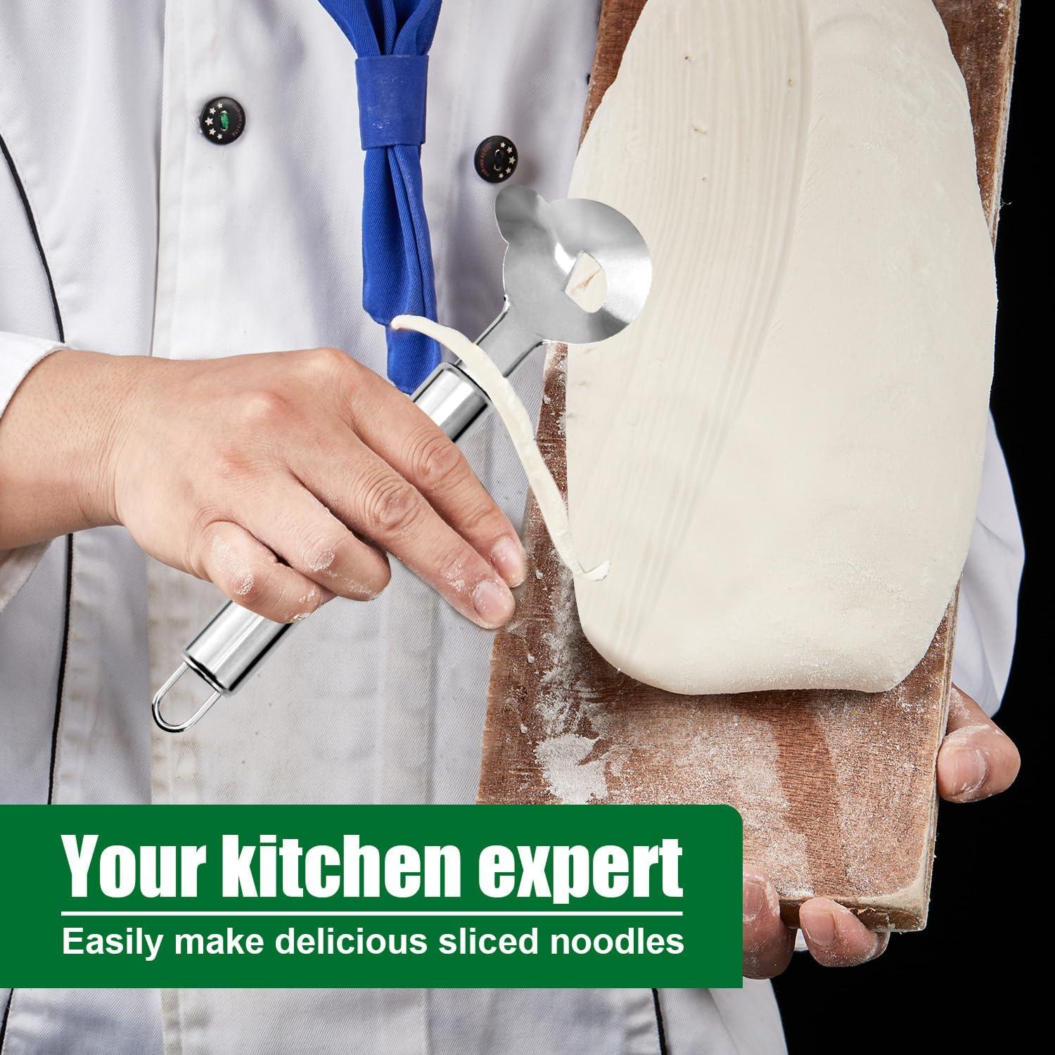 2 Peladores de Cuchara de Acero Inoxidable Lasuroa 18cm