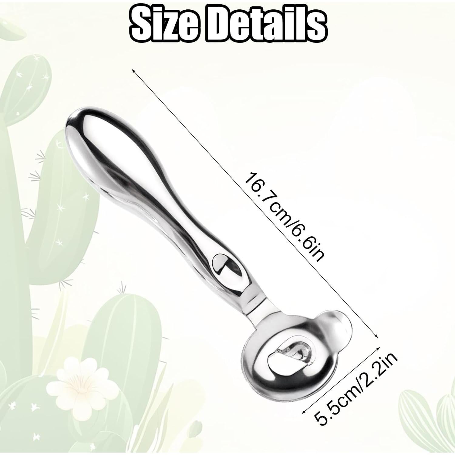 Cuchara Peladora de Cactus Lyreh de Acero Inoxidable 16.7cm