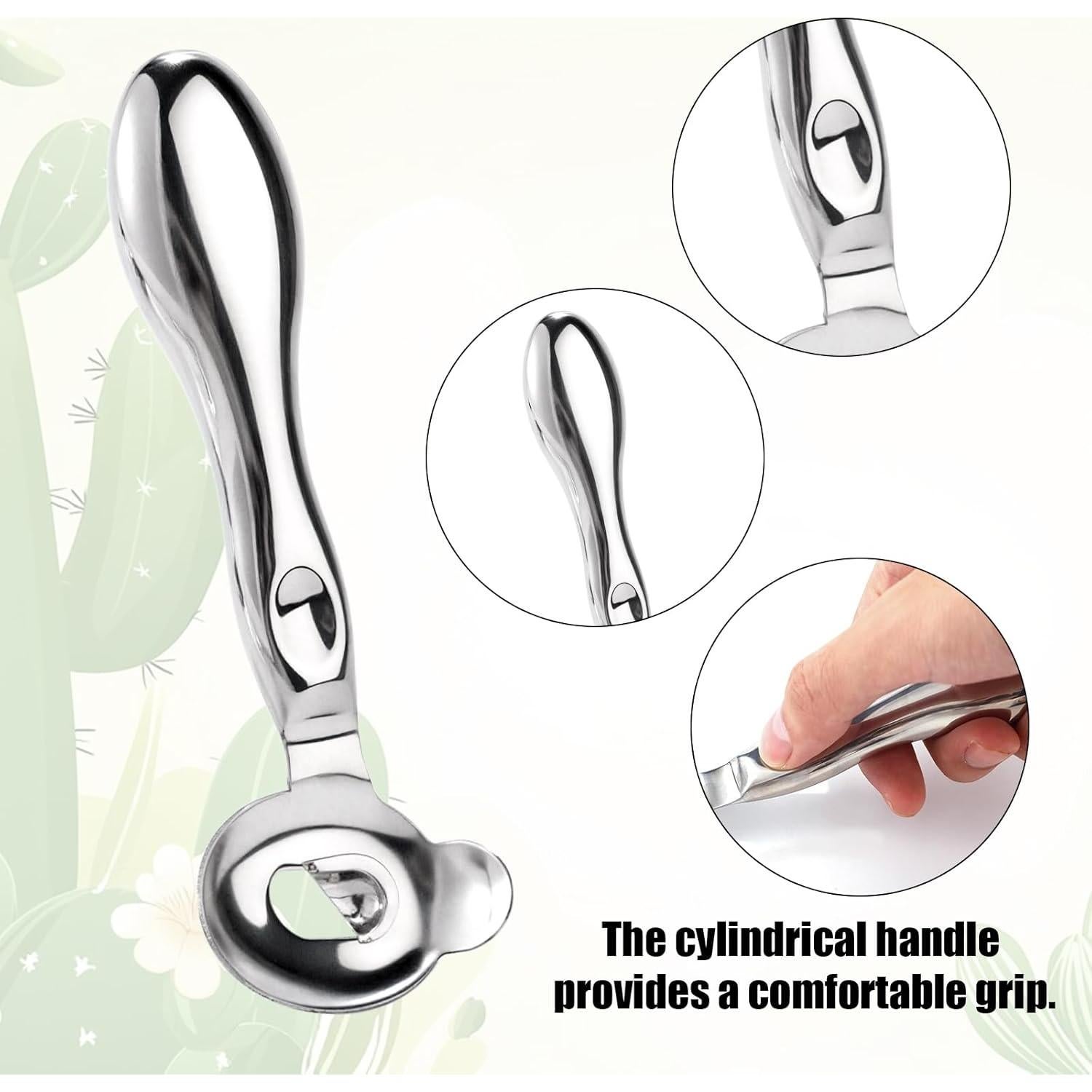 Cuchara Peladora de Cactus Lyreh de Acero Inoxidable 16.7cm