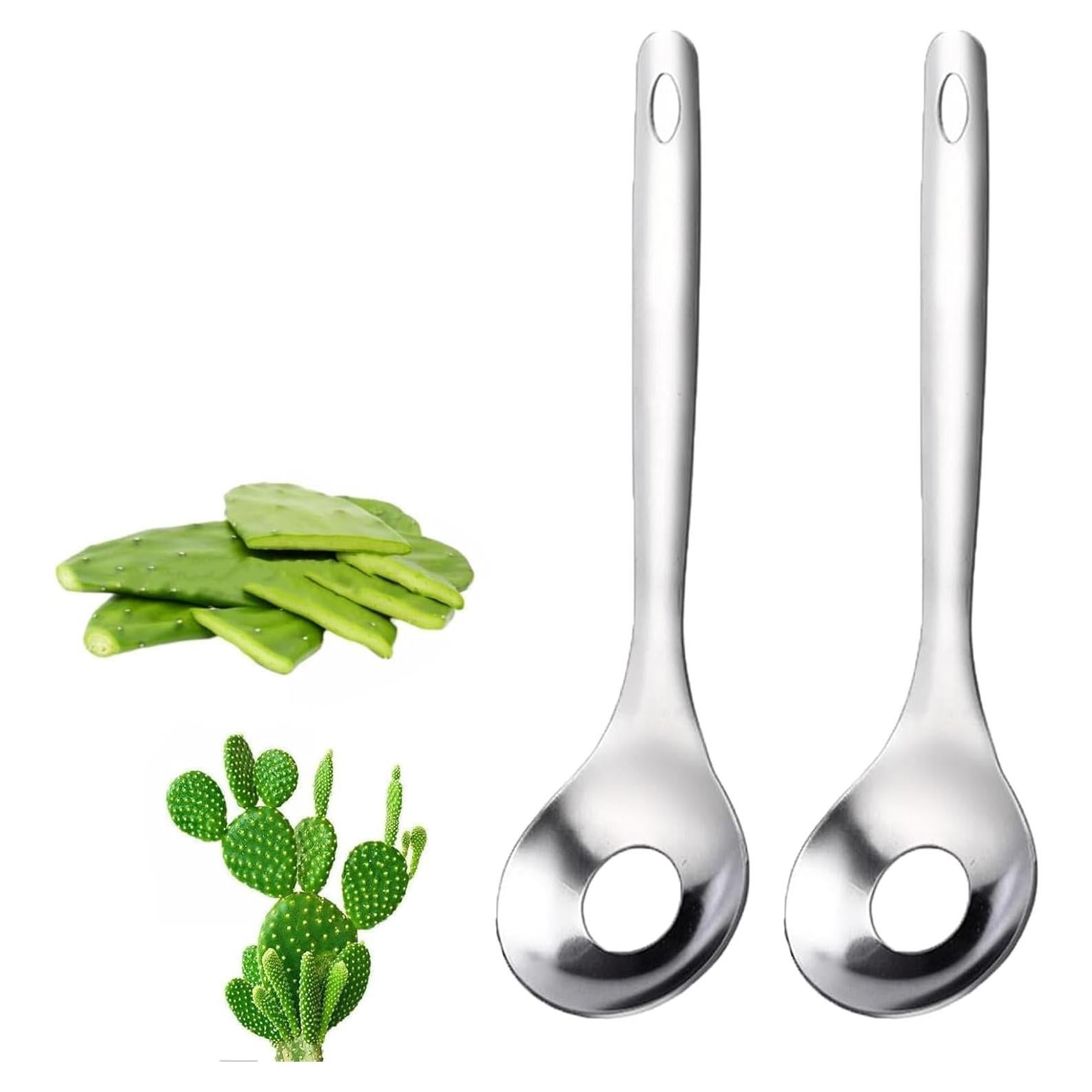 Juego de 2 Cucharas Peladoras Zhuluck de Acero Inoxidable