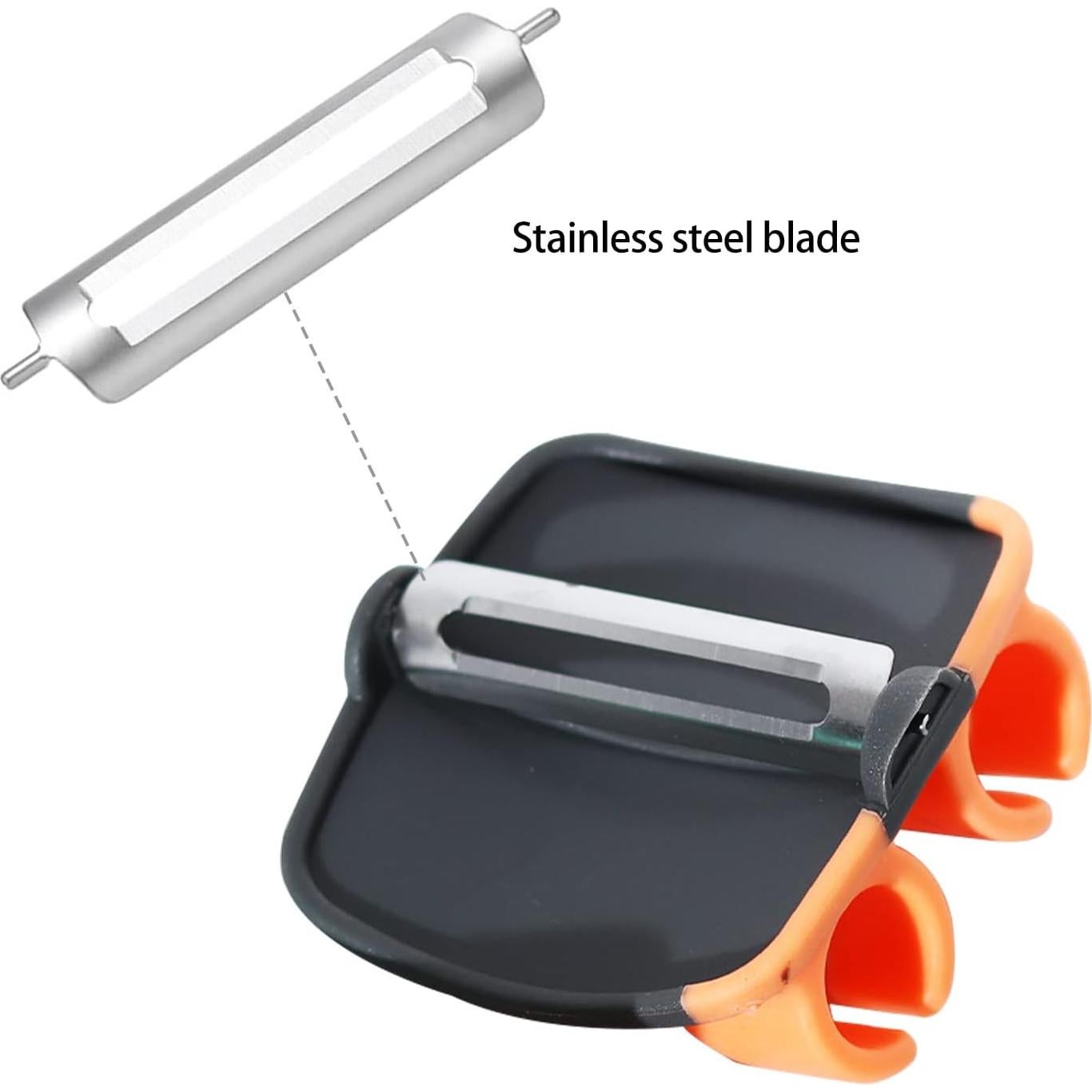 Pelador de Frutas de Palma CONSIO 4 Piezas Silicona Ergonomico