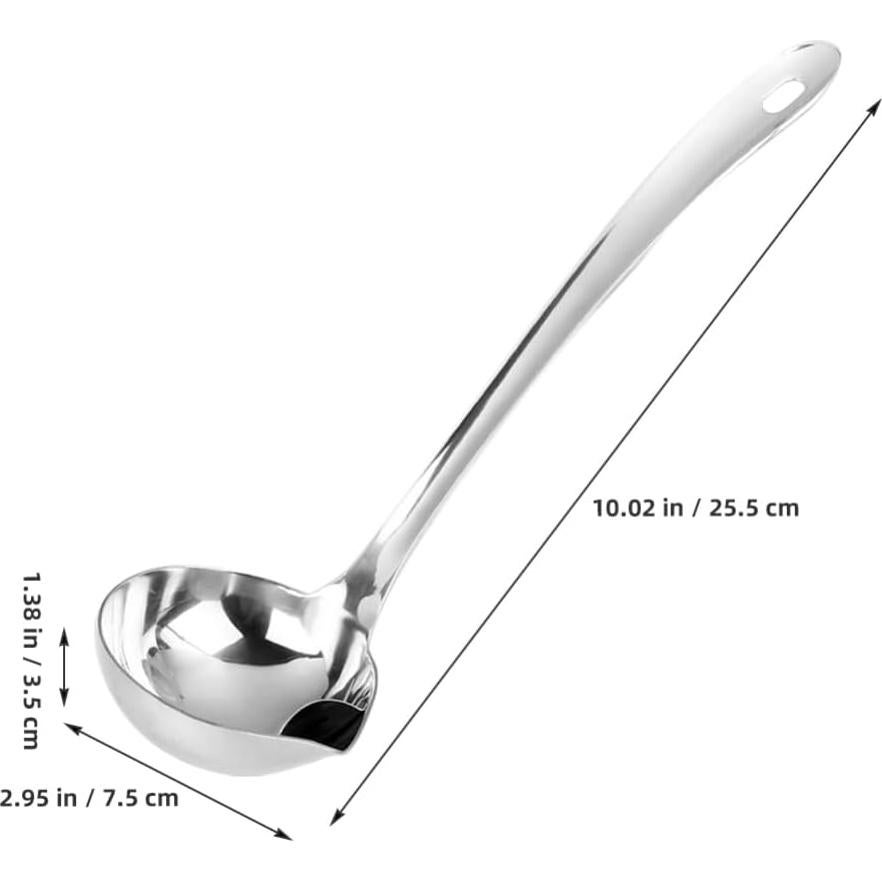 Cucharón de Sopa Acero Inoxidable ULTECHNOVO 25.5cm