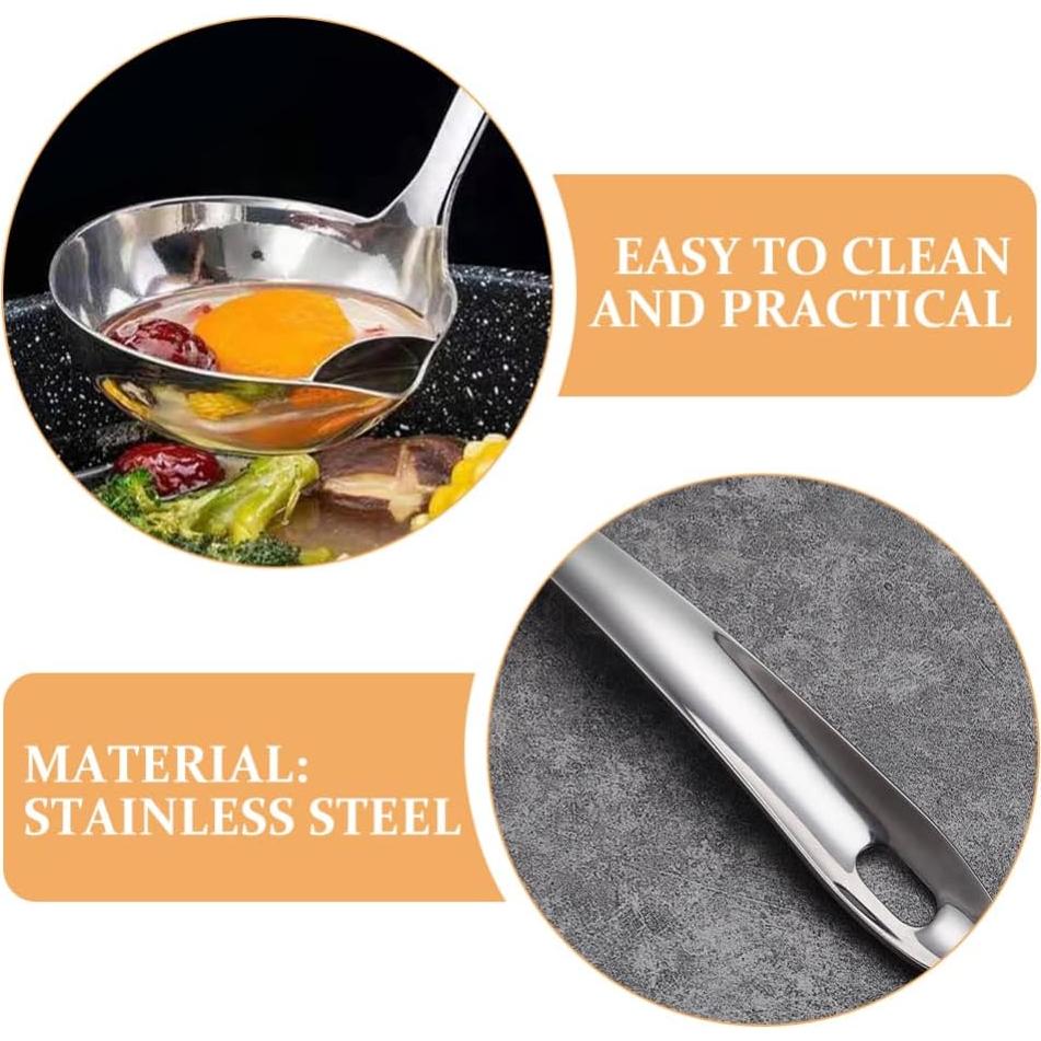 Cucharón de Sopa Acero Inoxidable ULTECHNOVO 25.5cm