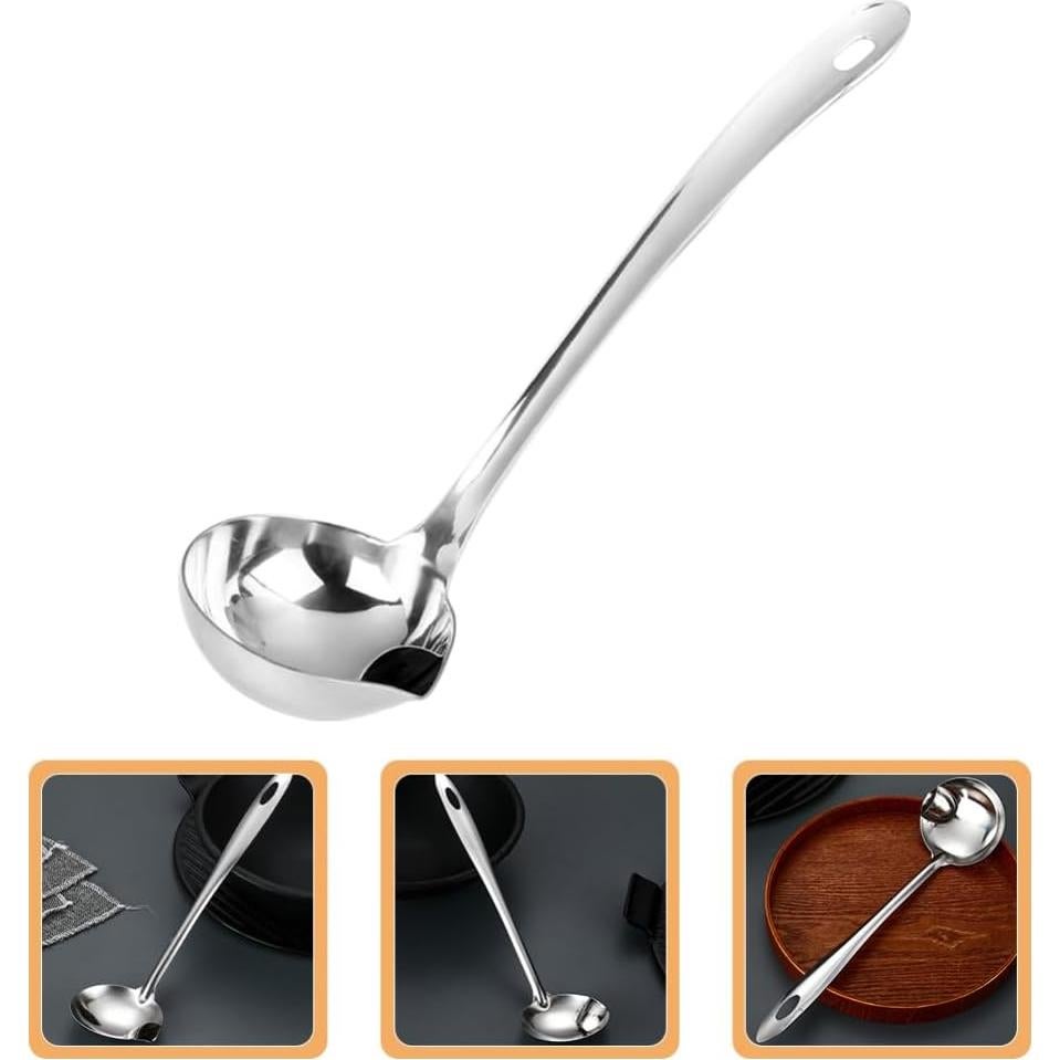 Cucharón de Sopa Acero Inoxidable ULTECHNOVO 25.5cm