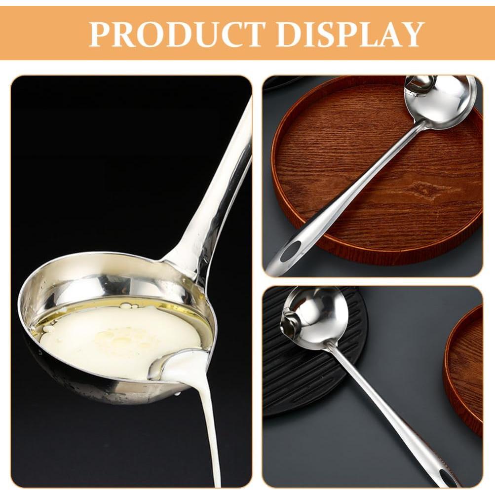 Cucharón de Sopa Acero Inoxidable ULTECHNOVO 25.5cm