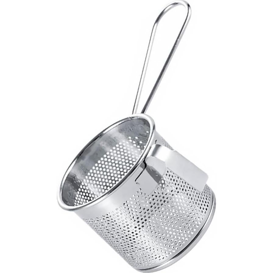 Colador de Malla Luxshiny 16.5x8x7cm Acero Inoxidable