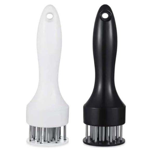 2 pc Meat Tenderizer, 16 Blades Stainless Steel Meat Tenderizer Needles.