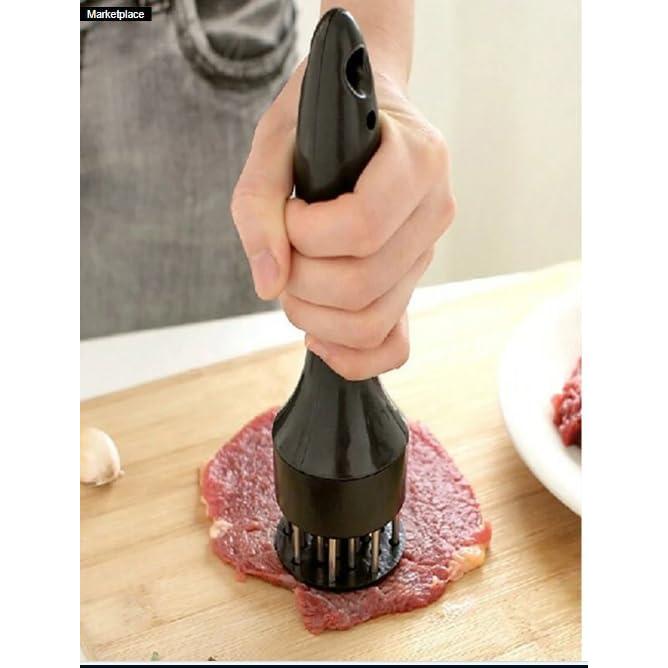 2 pc Meat Tenderizer, 16 Blades Stainless Steel Meat Tenderizer Needles.