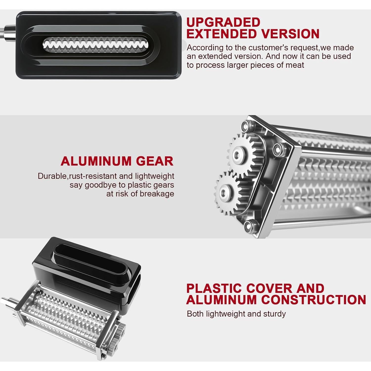 Ablandador de Carne KitchenAid Profesional 16.51 cm Negro