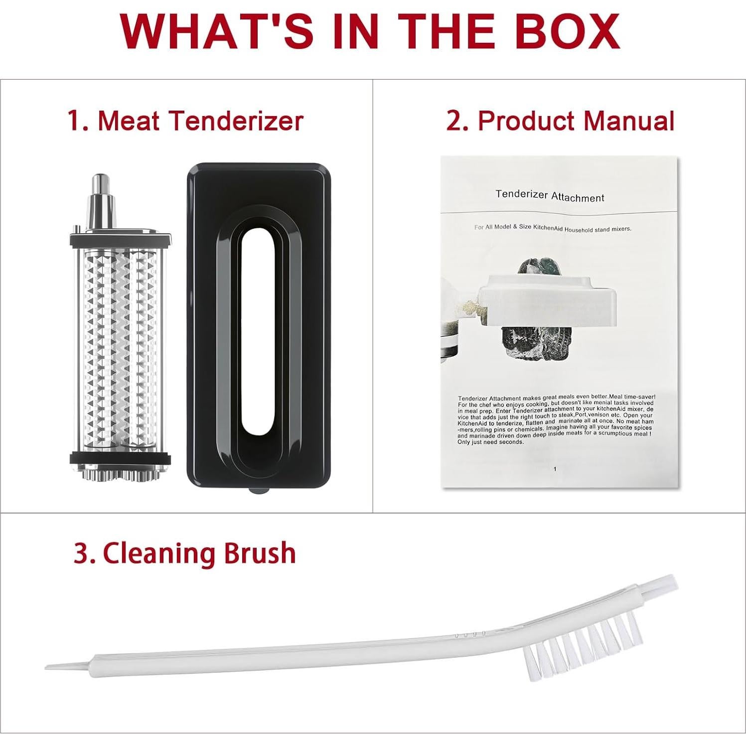 Ablandador de Carne KitchenAid Profesional 16.51 cm Negro