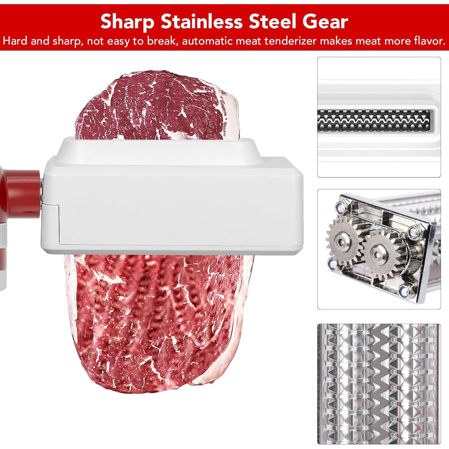 Ablandador de Carne KitchenAid LETOMS - Acero Inoxidable 20mm