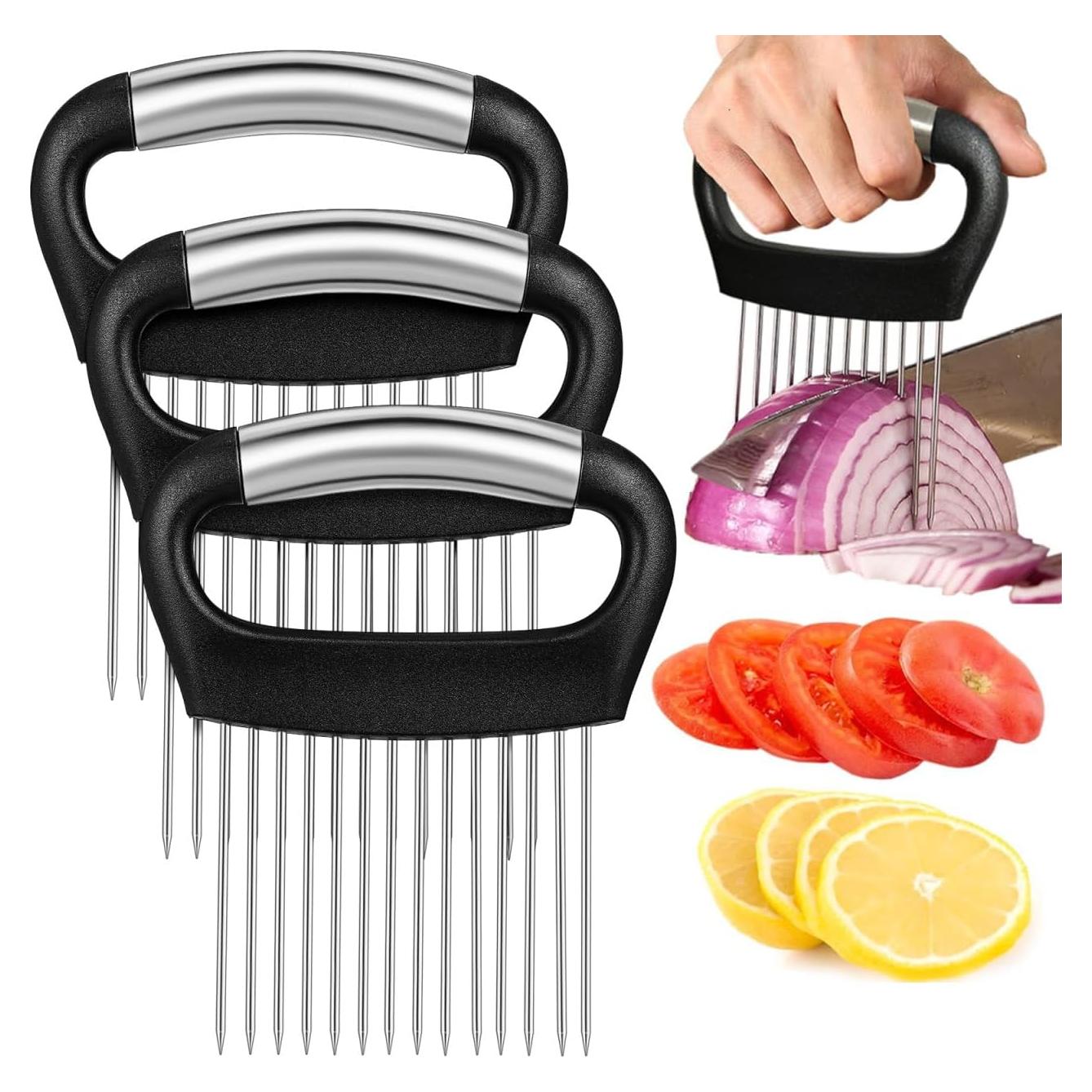 Cortador de Cebolla y Ablandador de Carne MAGICLULU 3 Piezas