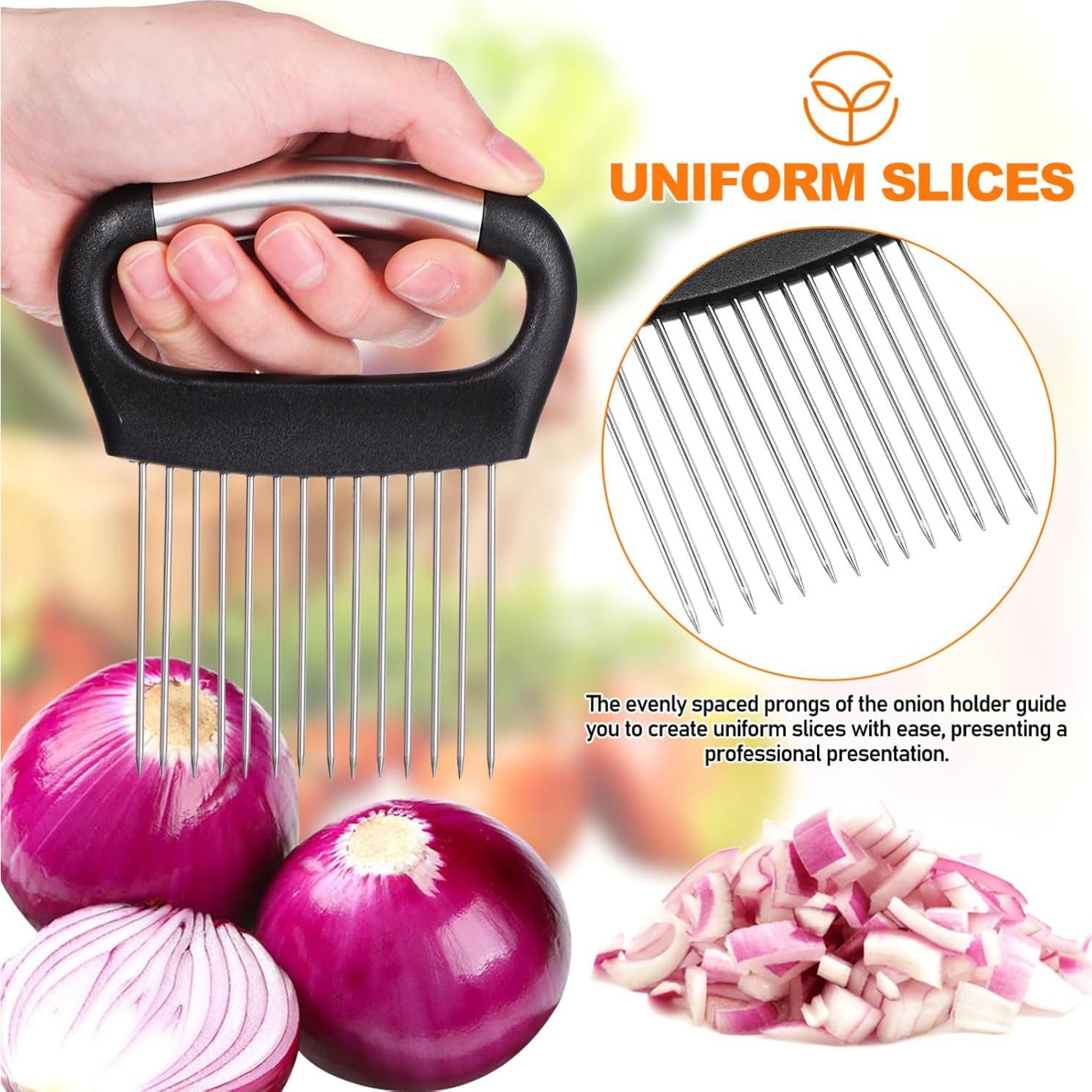 Cortador de Cebolla y Ablandador de Carne MAGICLULU 3 Piezas