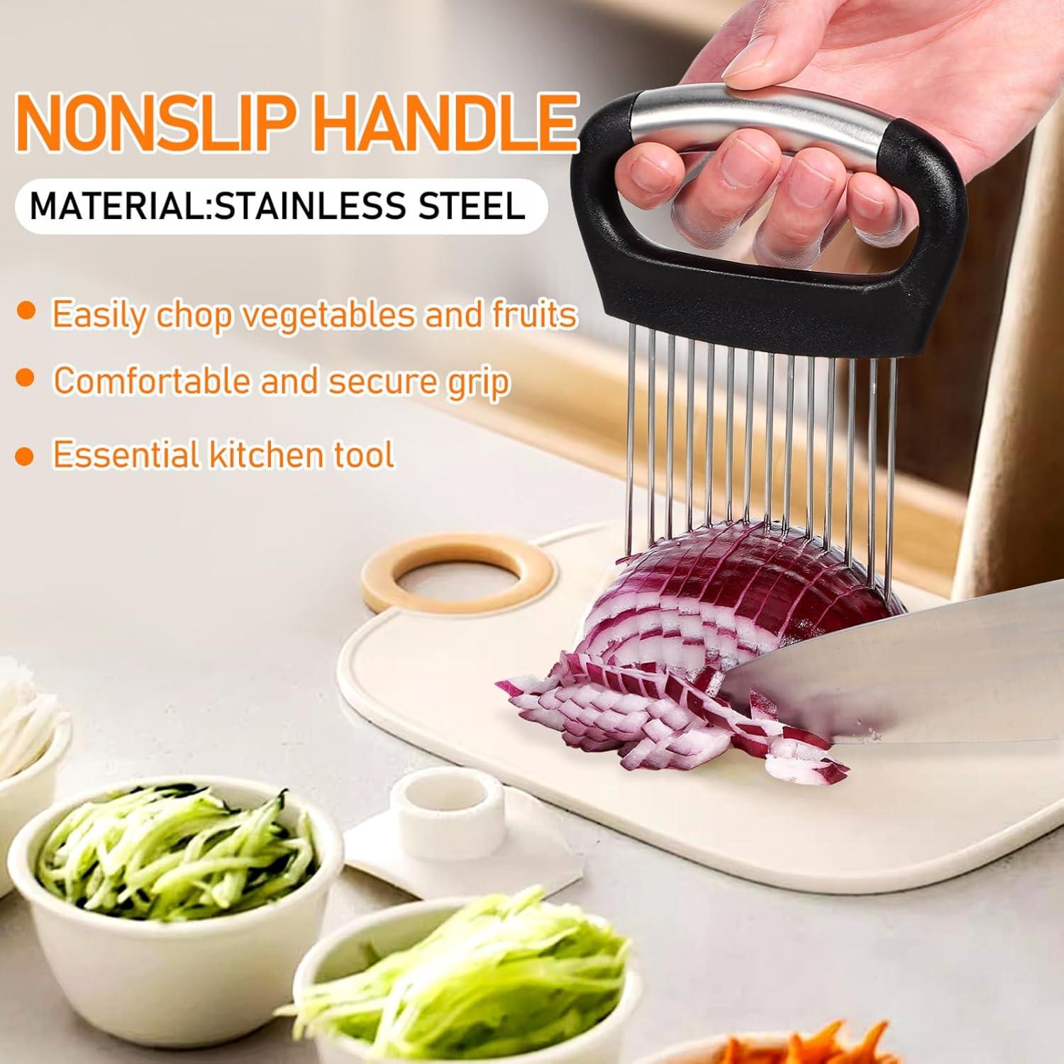 Cortador de Cebolla y Ablandador de Carne MAGICLULU 3 Piezas