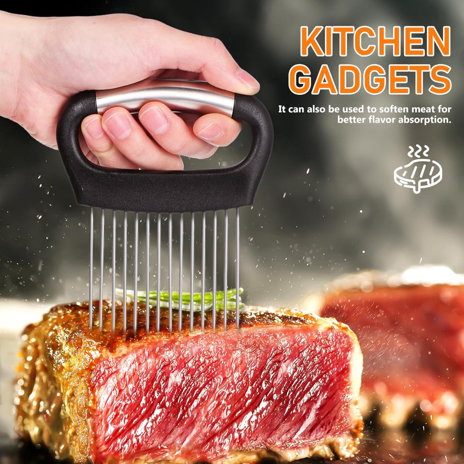 Cortador de Cebolla y Ablandador de Carne MAGICLULU 3 Piezas