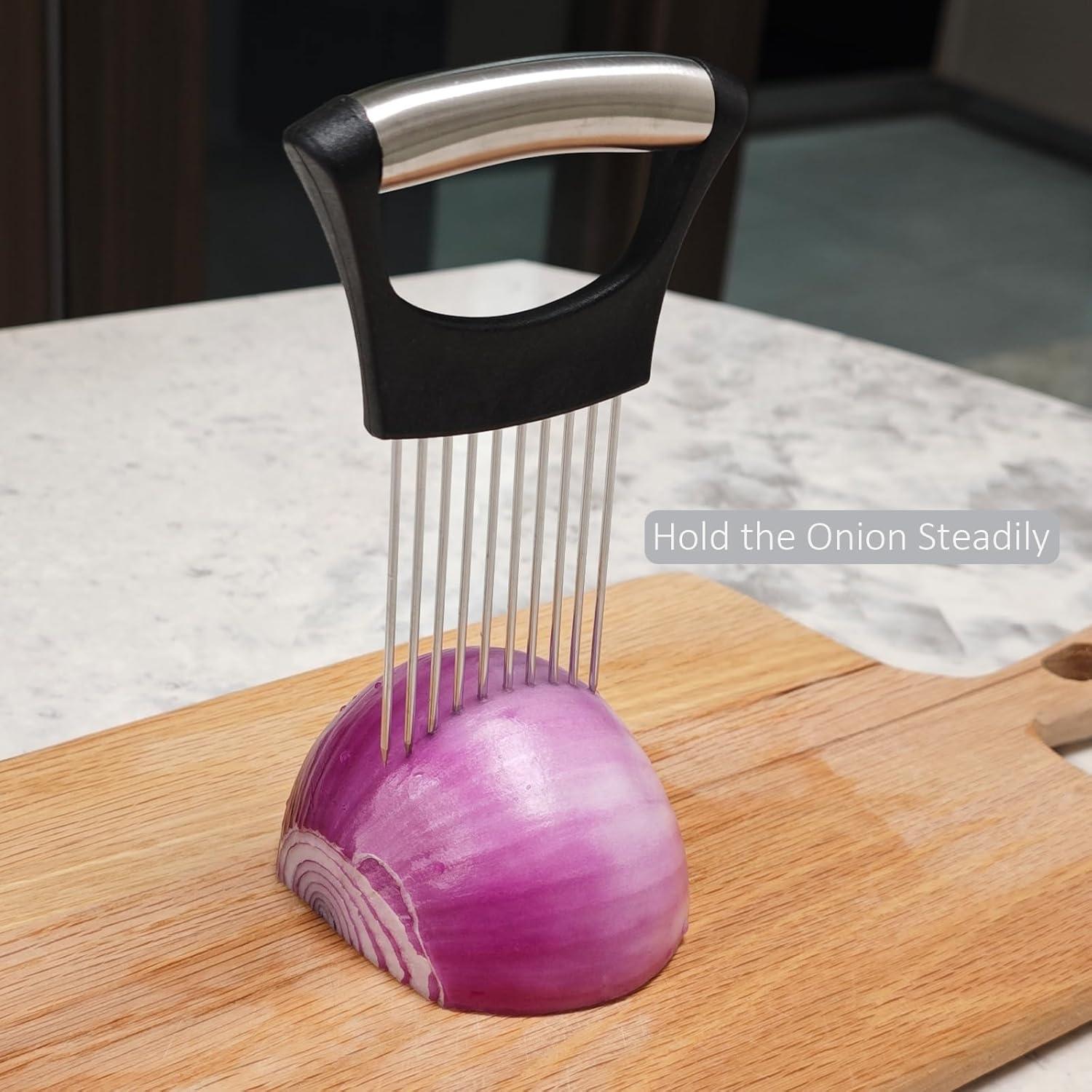 Cortador de Cebolla Ergonómico NewFe NF-Oslicer 10 Púas