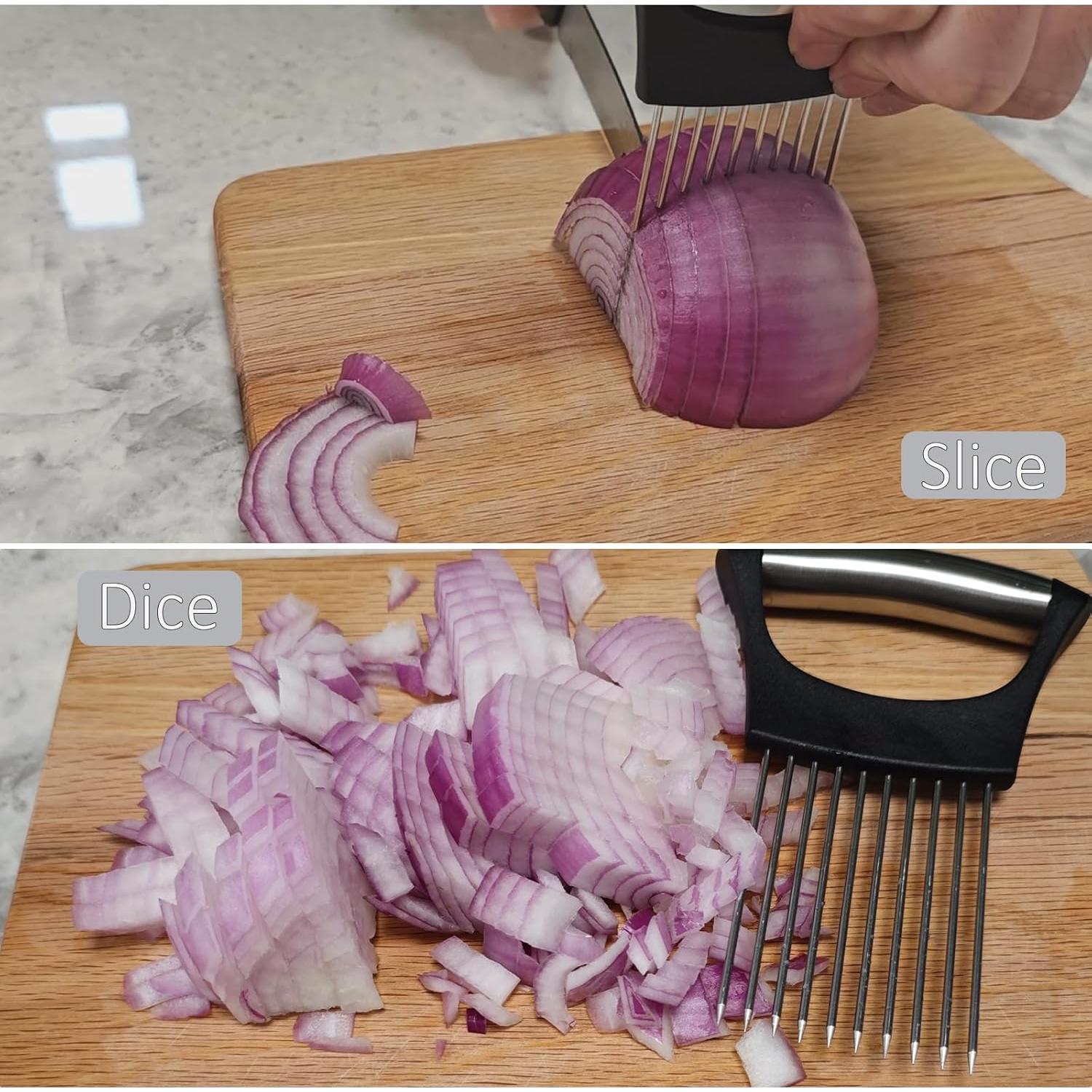 Cortador de Cebolla Ergonómico NewFe NF-Oslicer 10 Púas