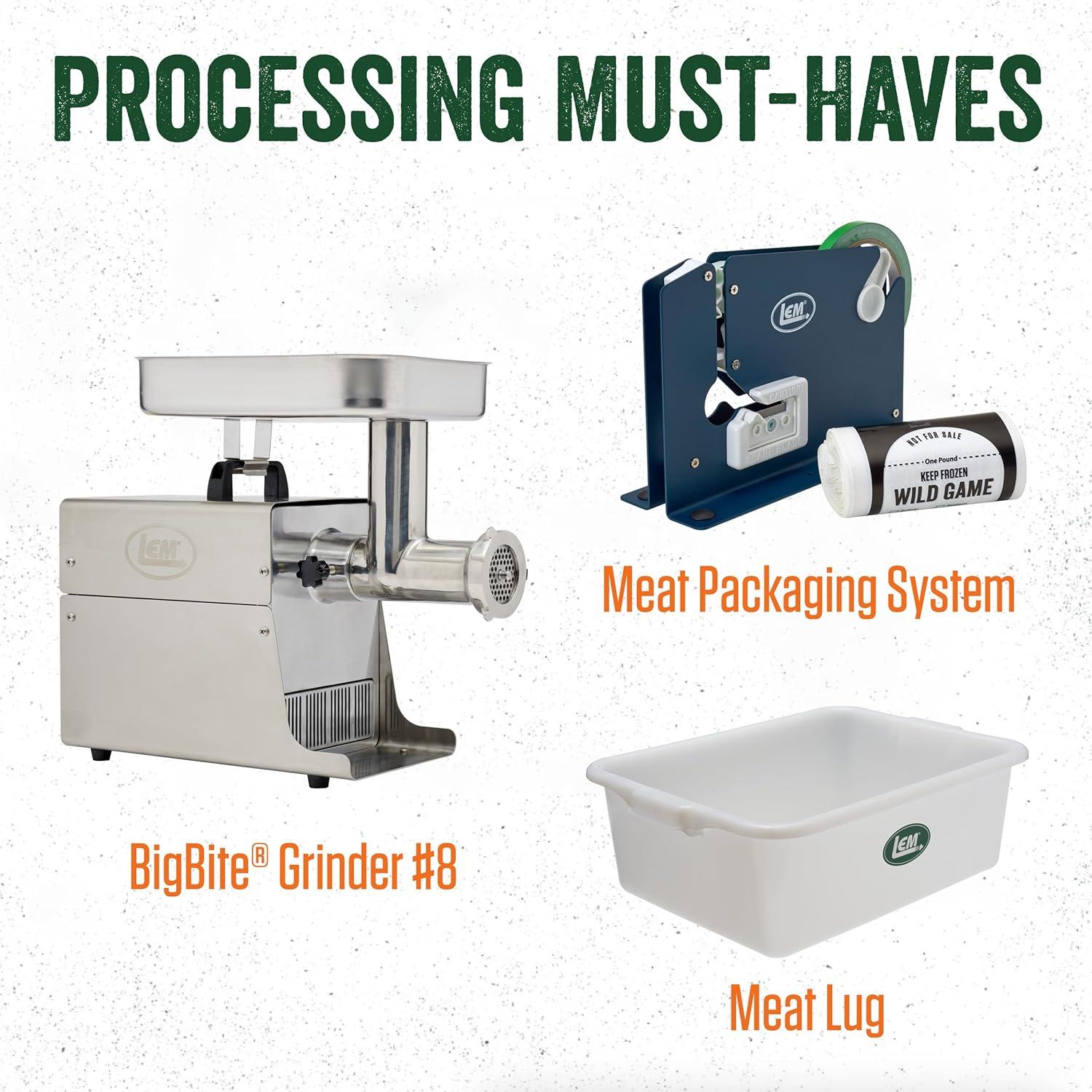 Kit de Limpieza para Molinillo de Carne LEM 686 - 10 Cepillos y Spray