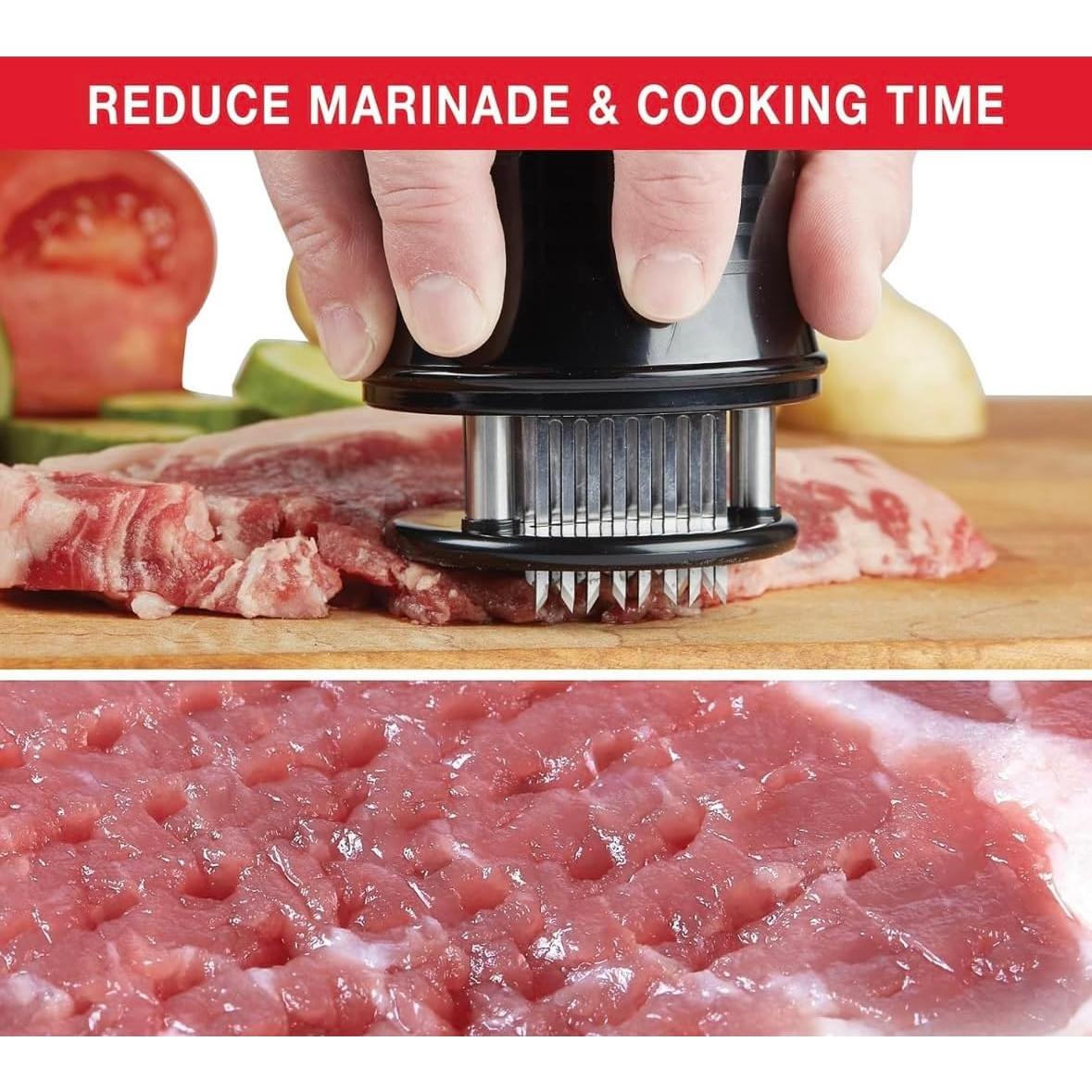 Ablandador de Carne Profesional Vidalia con Cuchillas de Acero Inoxidable