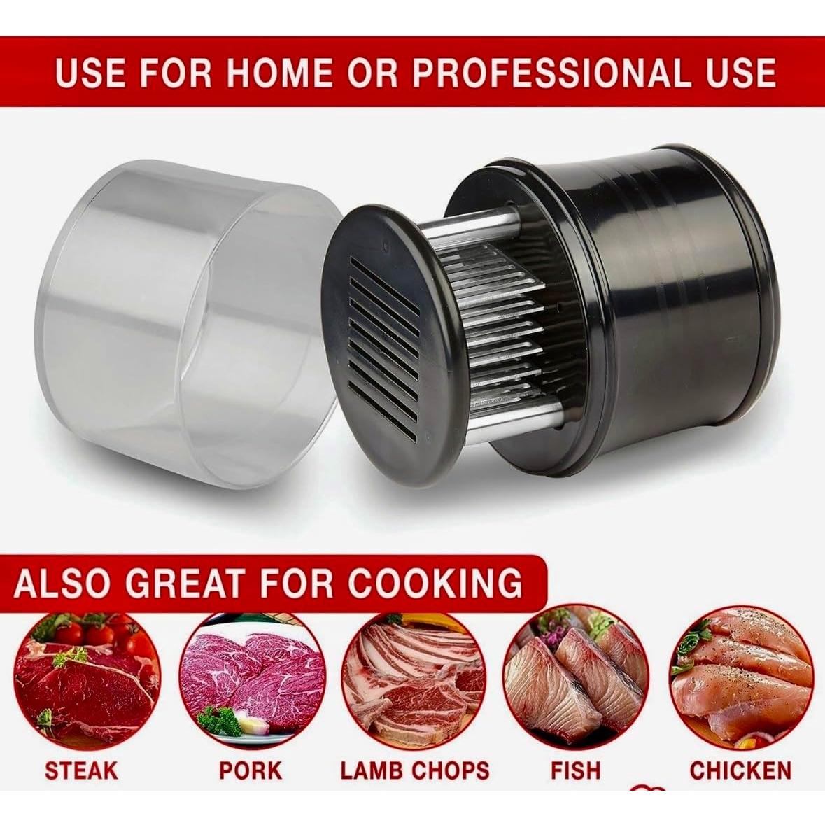 Ablandador de Carne Profesional Vidalia con Cuchillas de Acero Inoxidable