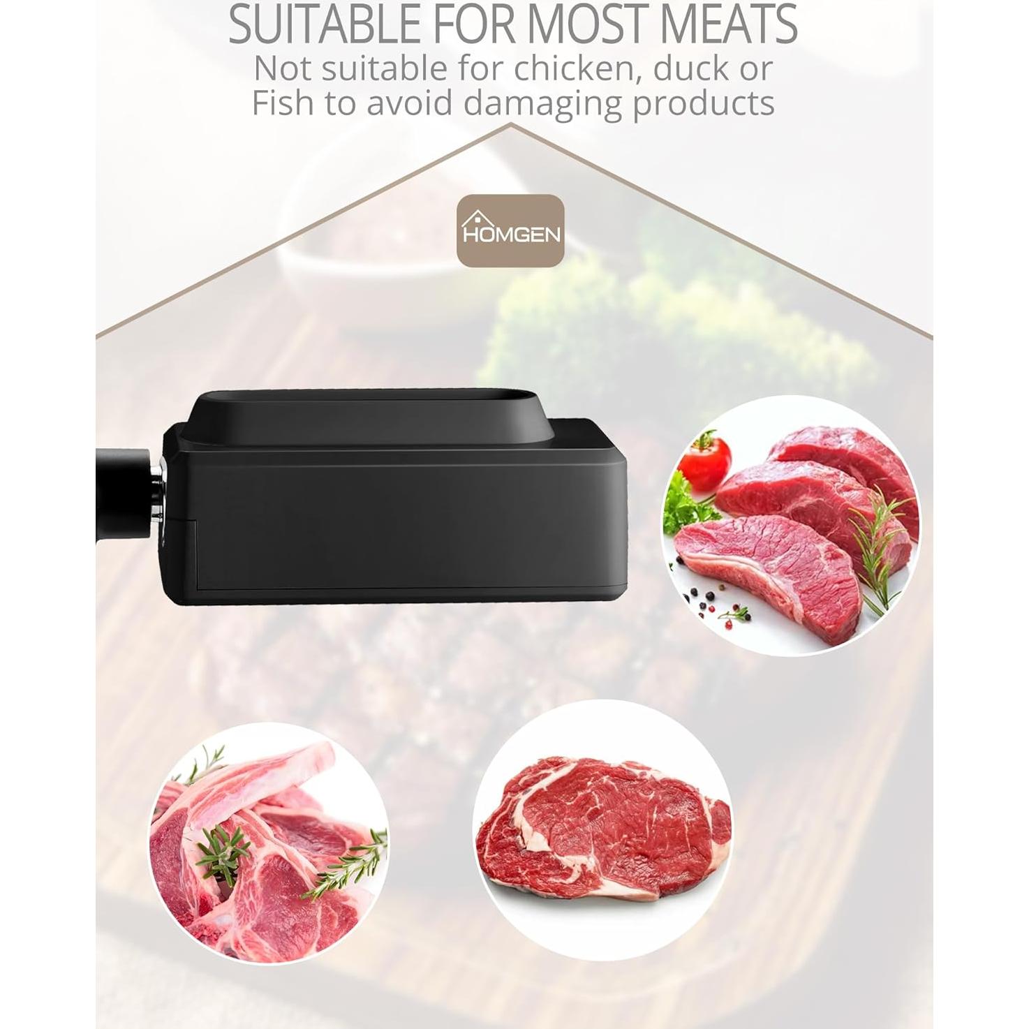 Ablandador de Carne HOMGEN para KitchenAid - Acero Inoxidable