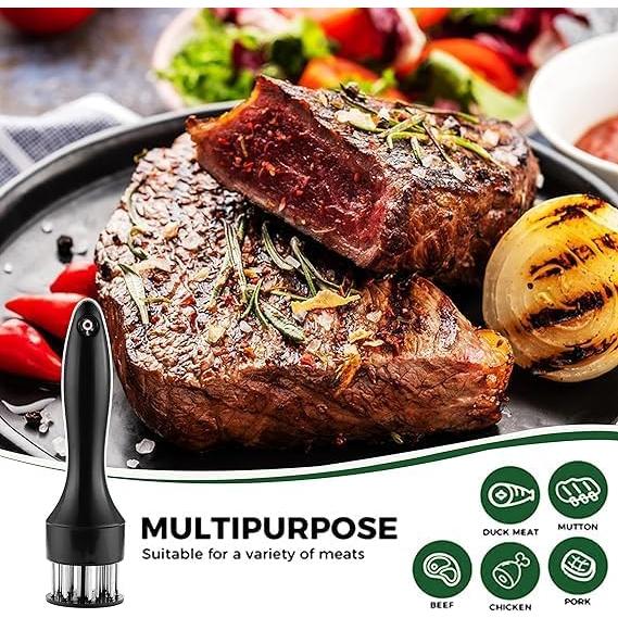 Ablandador de Carne KAES con 21 Cuchillas de Acero Inoxidable