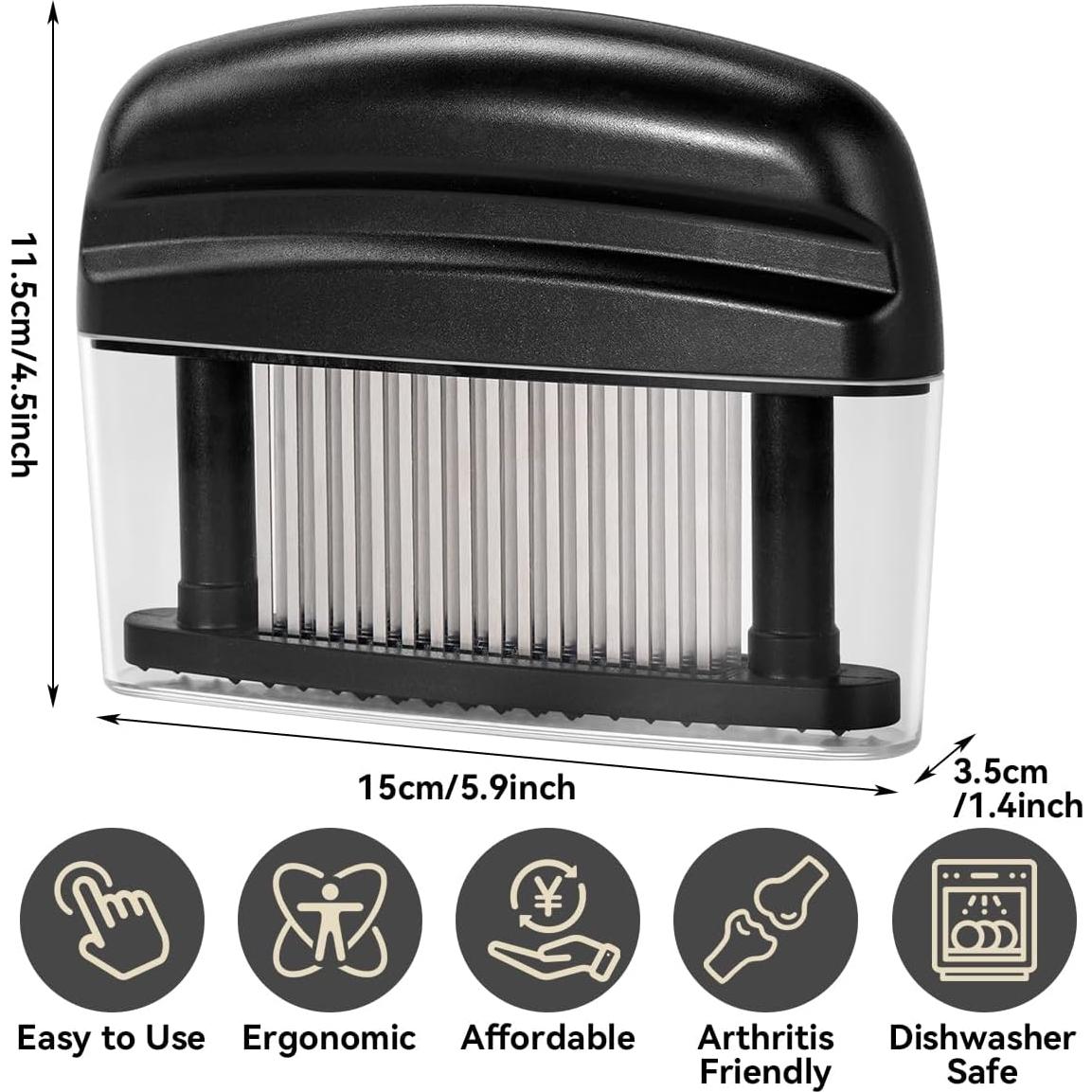 Ablandador de Carne Badelite 48 Cuchillas Acero Inoxidable