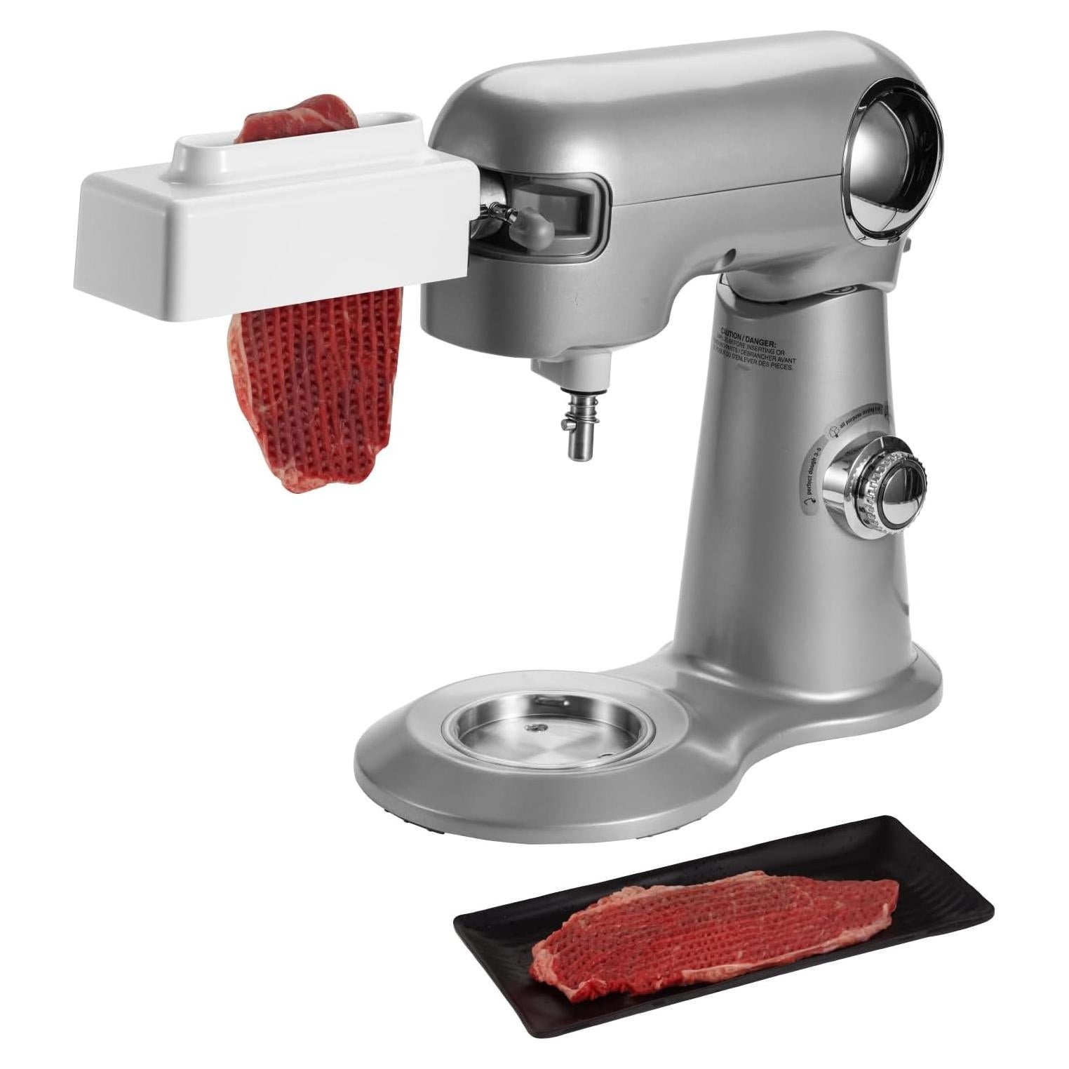 Ablandador de Carne Ruioaw para Batidora de Pie, Acero Inoxidable